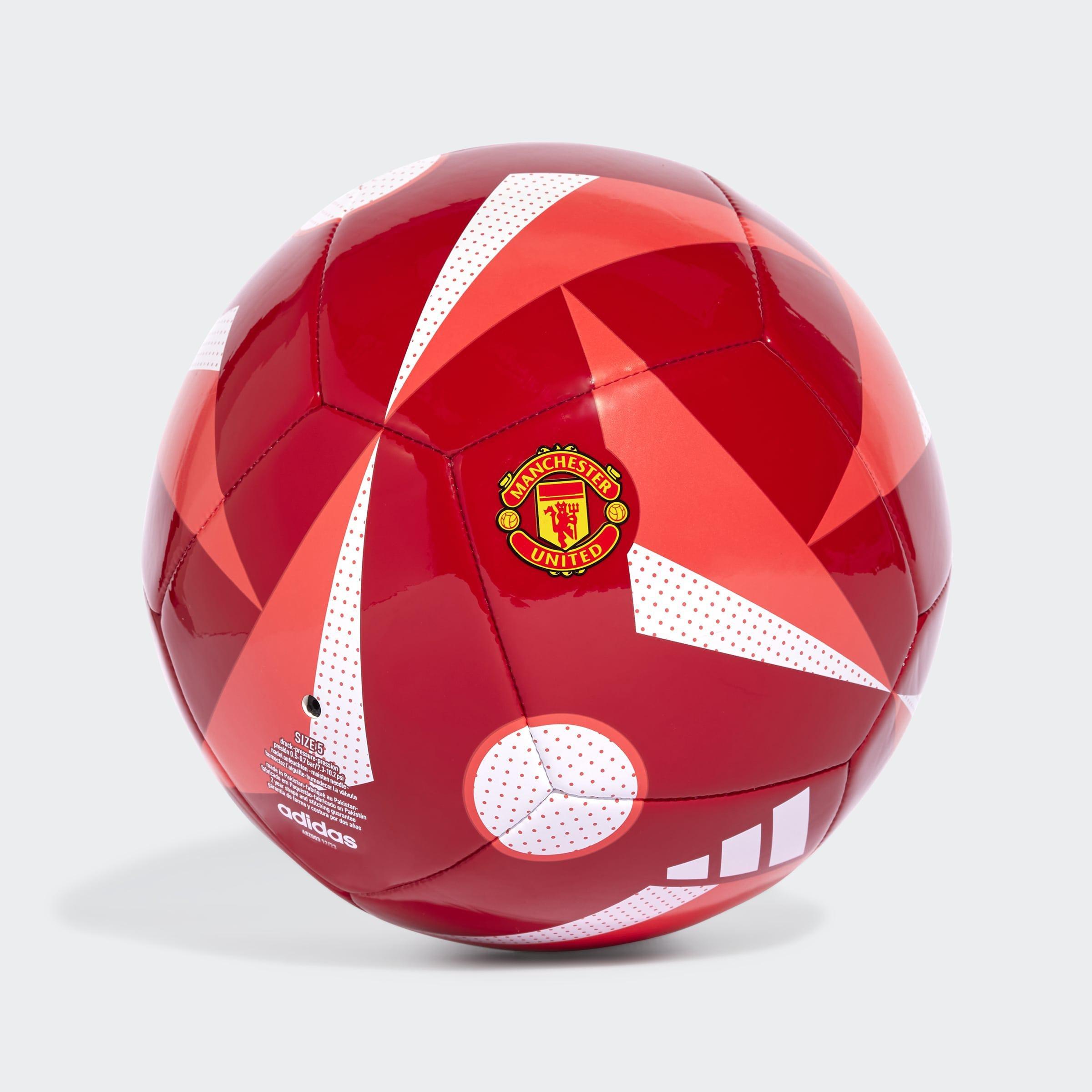 Unisex Manchester United Home Club Ball, Red, A901_ONE, large image number 0