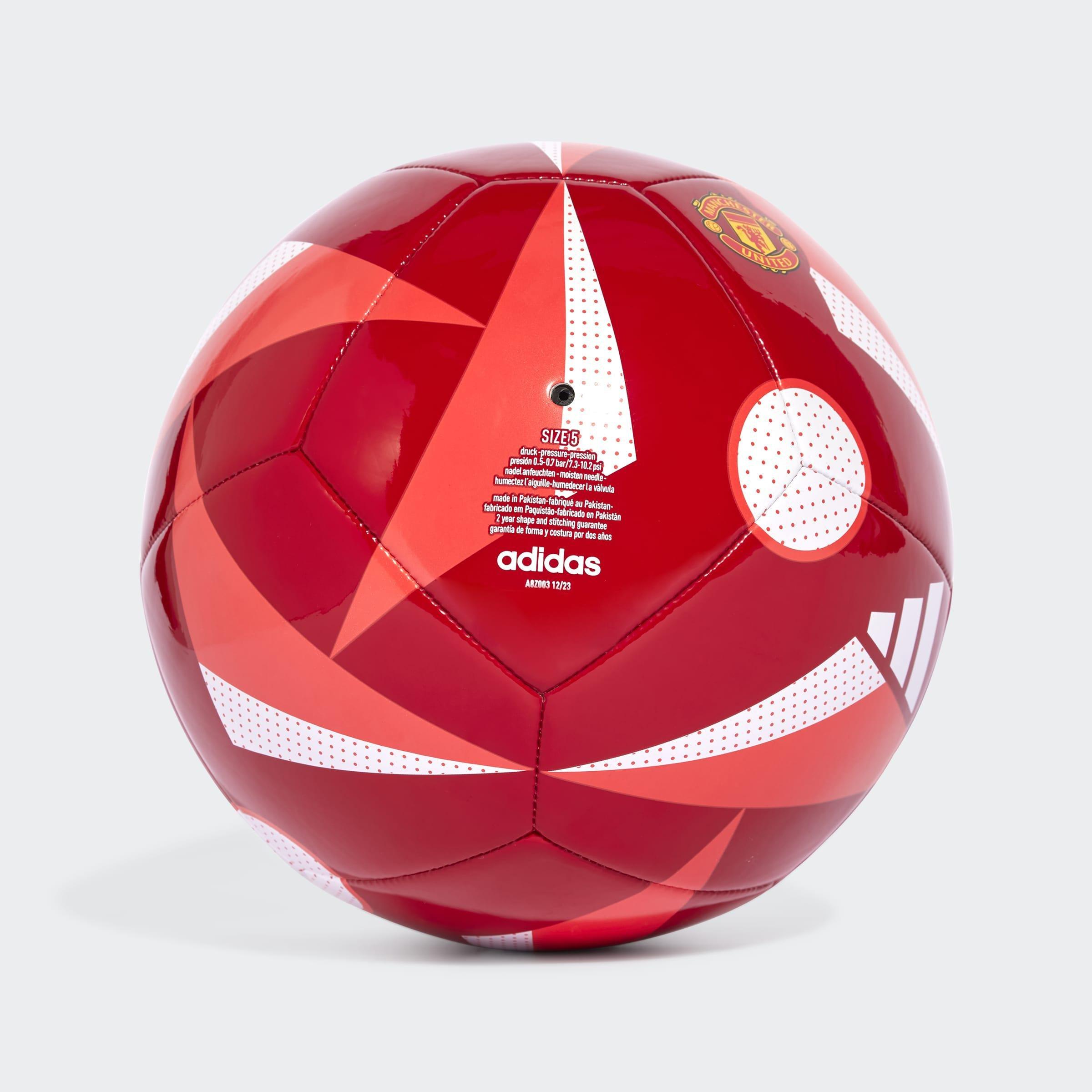 Unisex Manchester United Home Club Ball, Red, A901_ONE, large image number 1