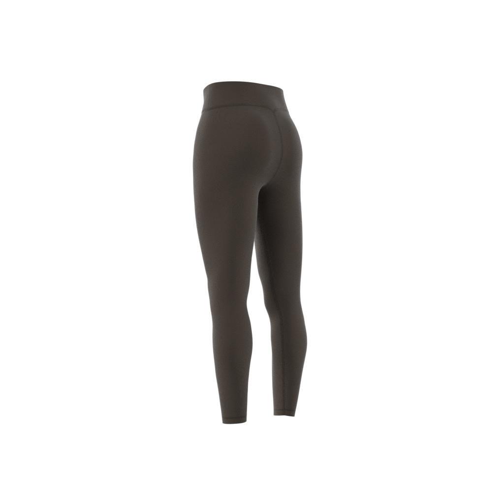 Optime Essentials Shine 7/8 Leggings, Green, , large image number 6