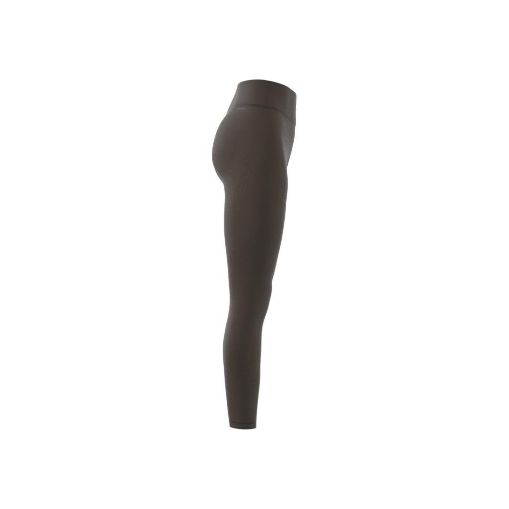 Optime Essentials Shine 7/8 Leggings, Green, , large image number 9