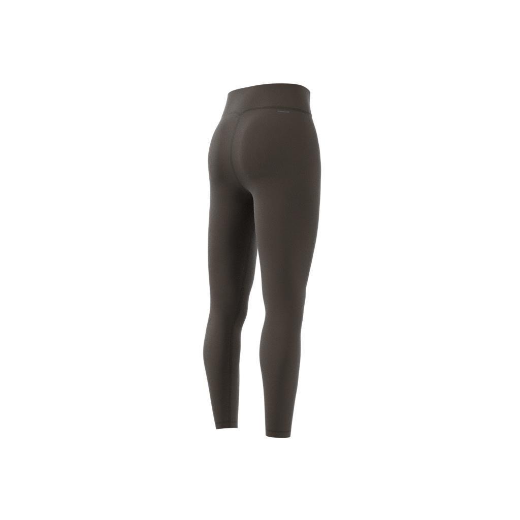 Optime Essentials Shine 7/8 Leggings, Green, , large image number 14