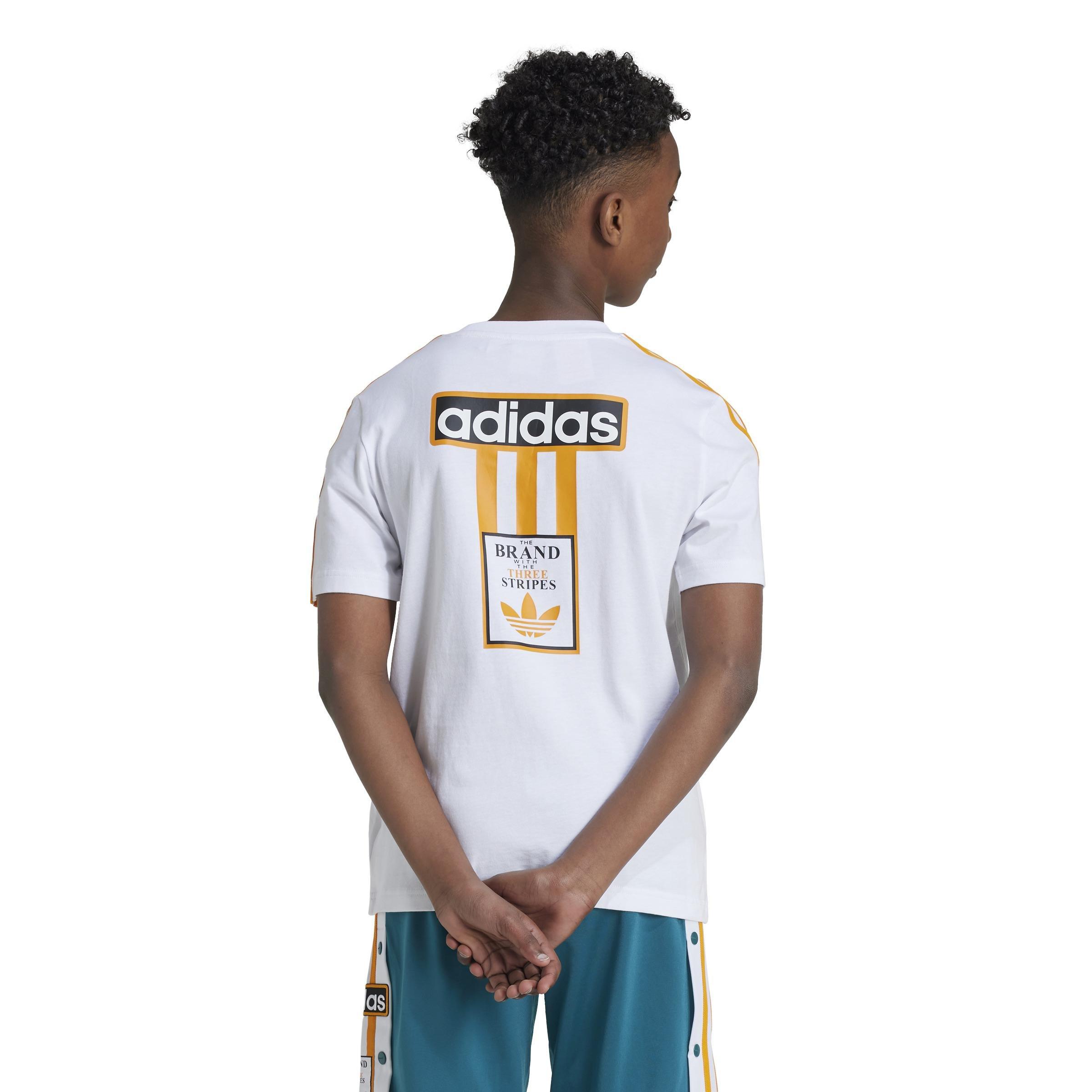 Unisex Kids T-Shirt, White, A901_ONE, large image number 2