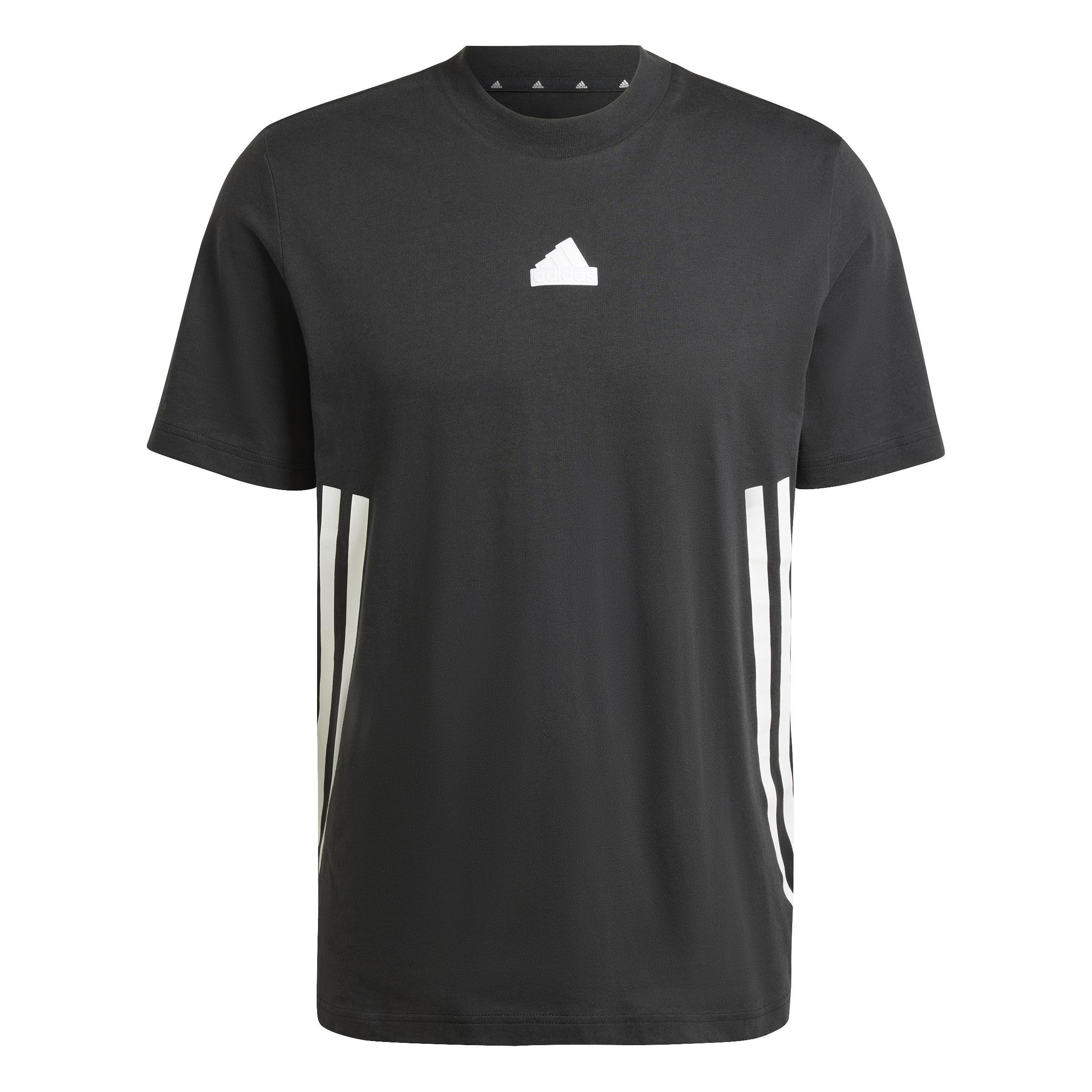 Future Icons 3-Stripes T-Shirt, Black, , large image number 0