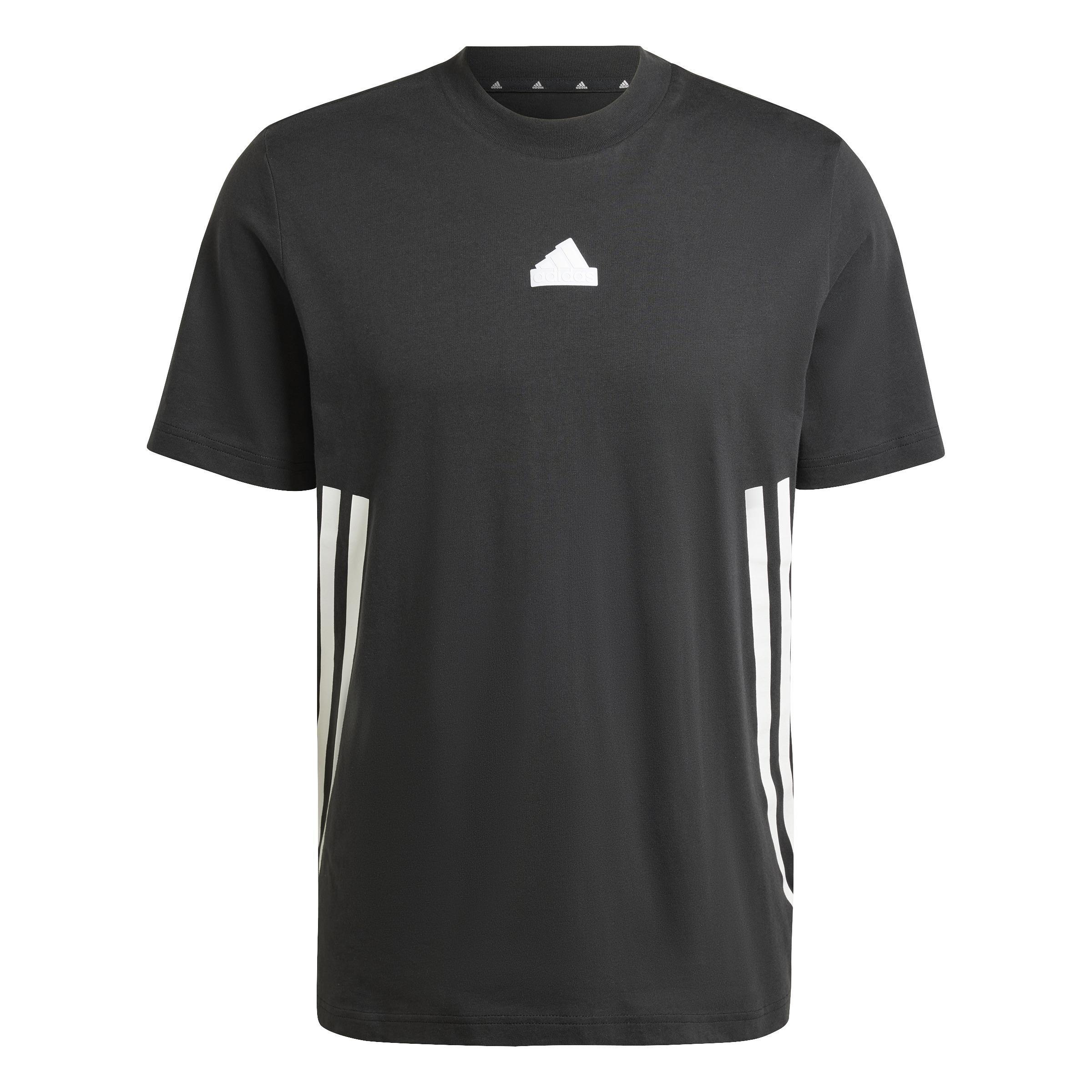 Future Icons 3-Stripes T-Shirt, Black, , large image number 1