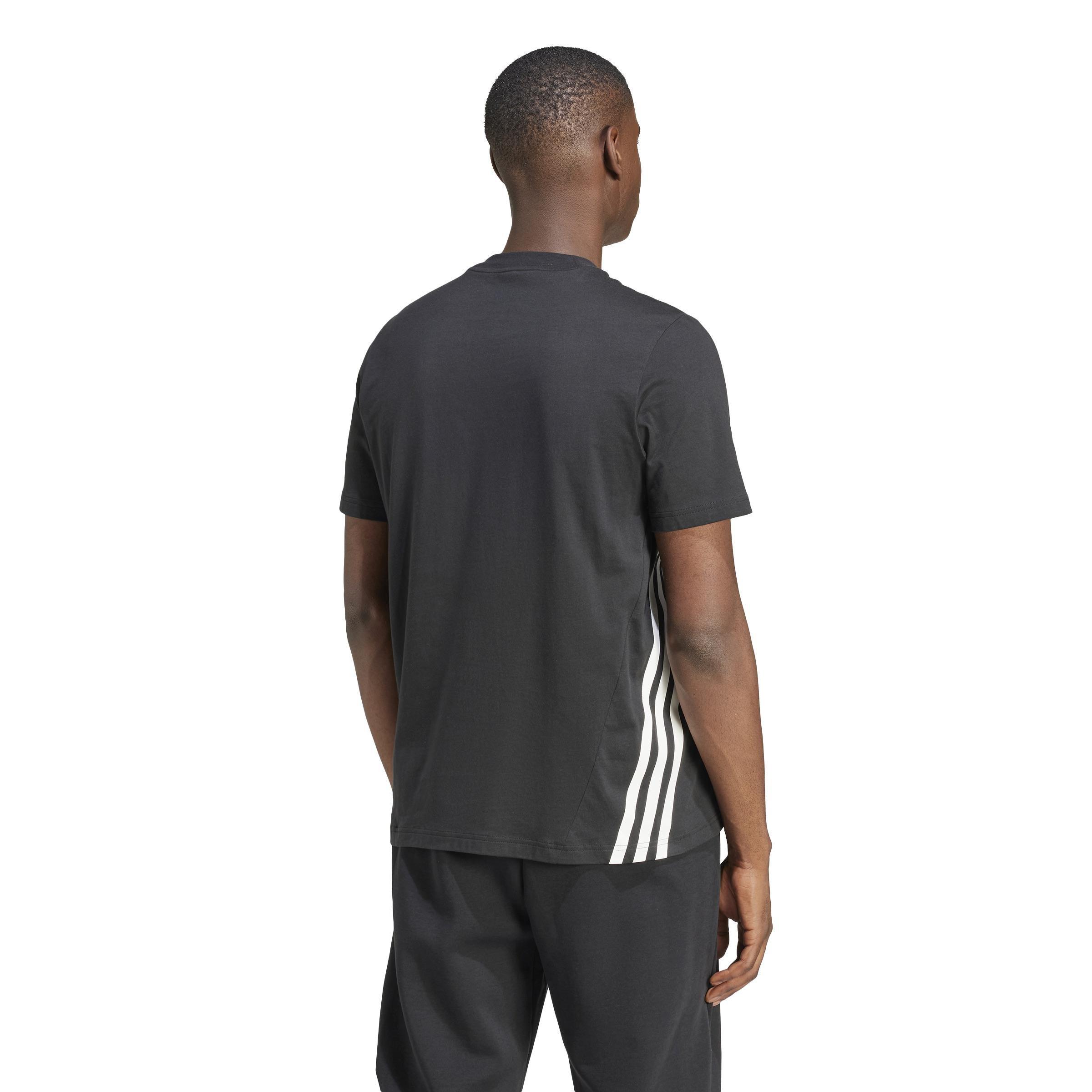 Future Icons 3-Stripes T-Shirt, Black, , large image number 3