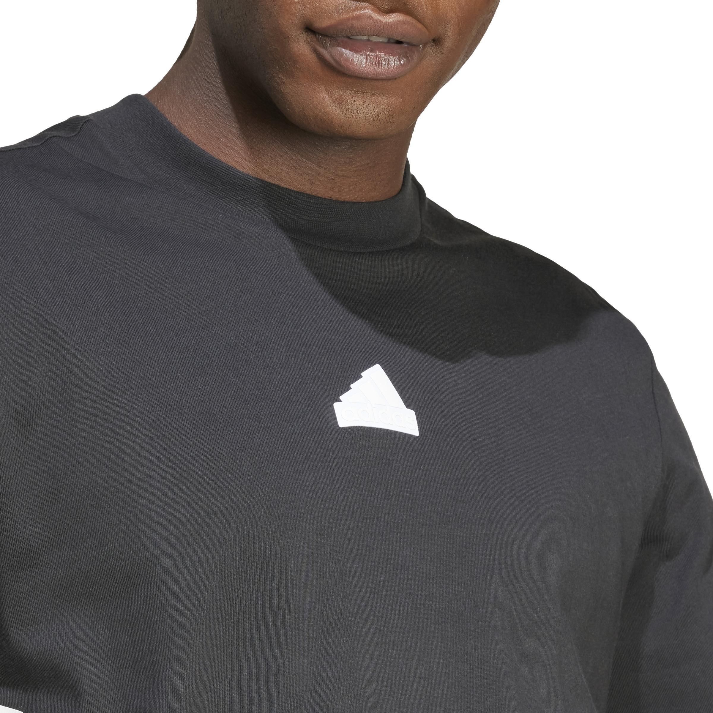 Future Icons 3-Stripes T-Shirt, Black, , large image number 4