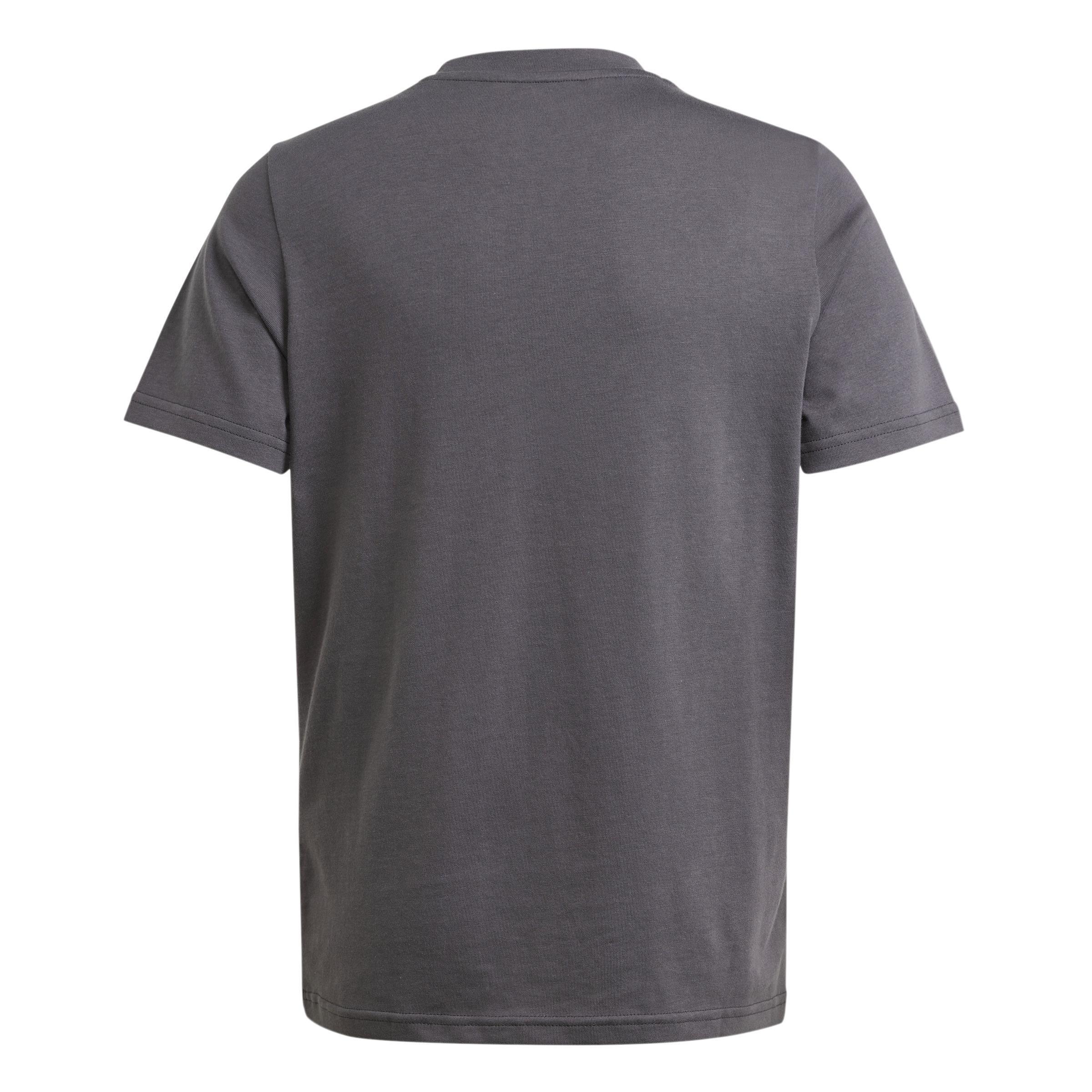 Kids Camo Linear Graphic T-Shirt, Grey, , large image number 4
