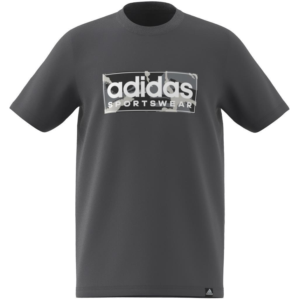 Kids Camo Linear Graphic T-Shirt, Grey, , large image number 13