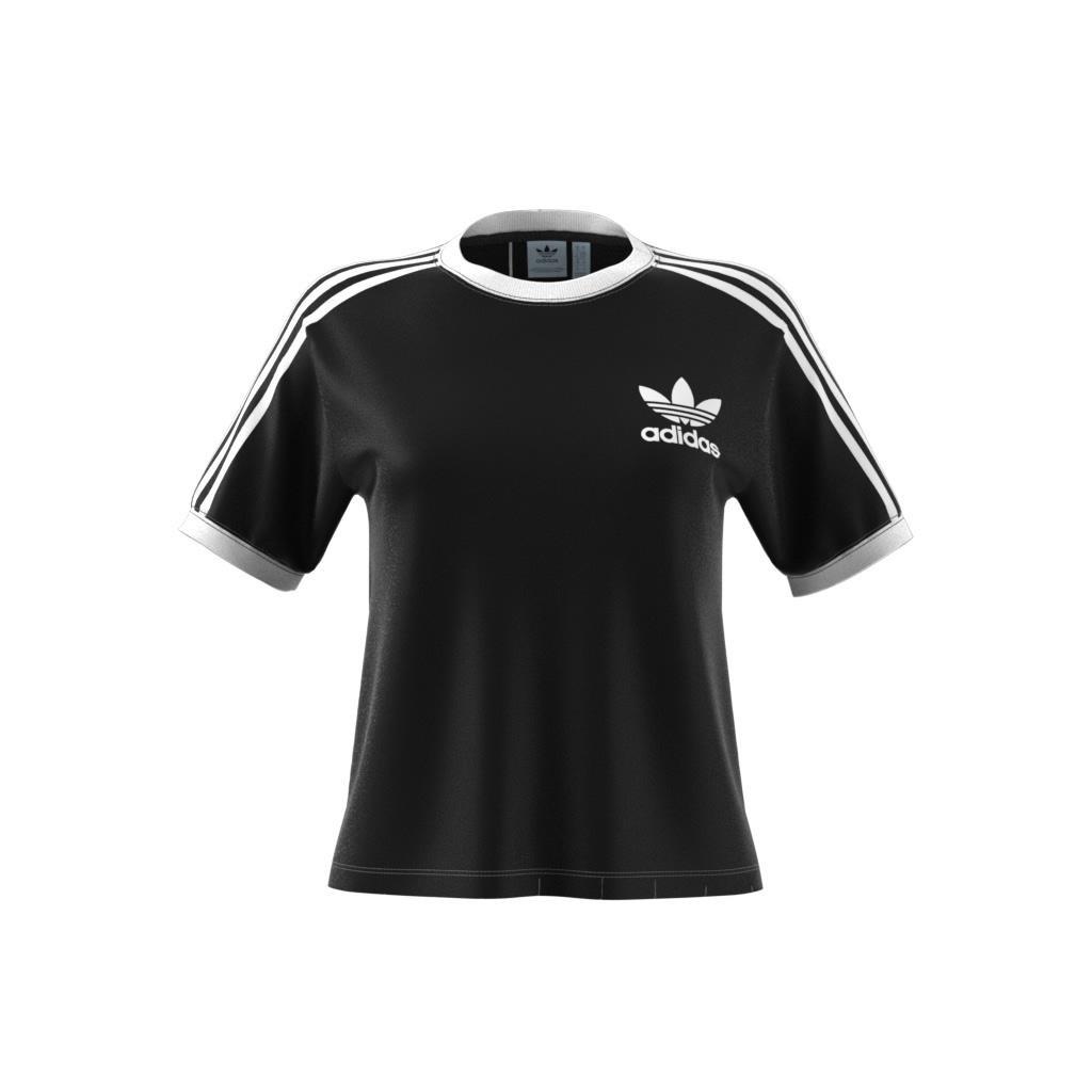 Adicolor 3-Stripes Pinstripe T-Shirt, Black, A901_ONE, large image number 9