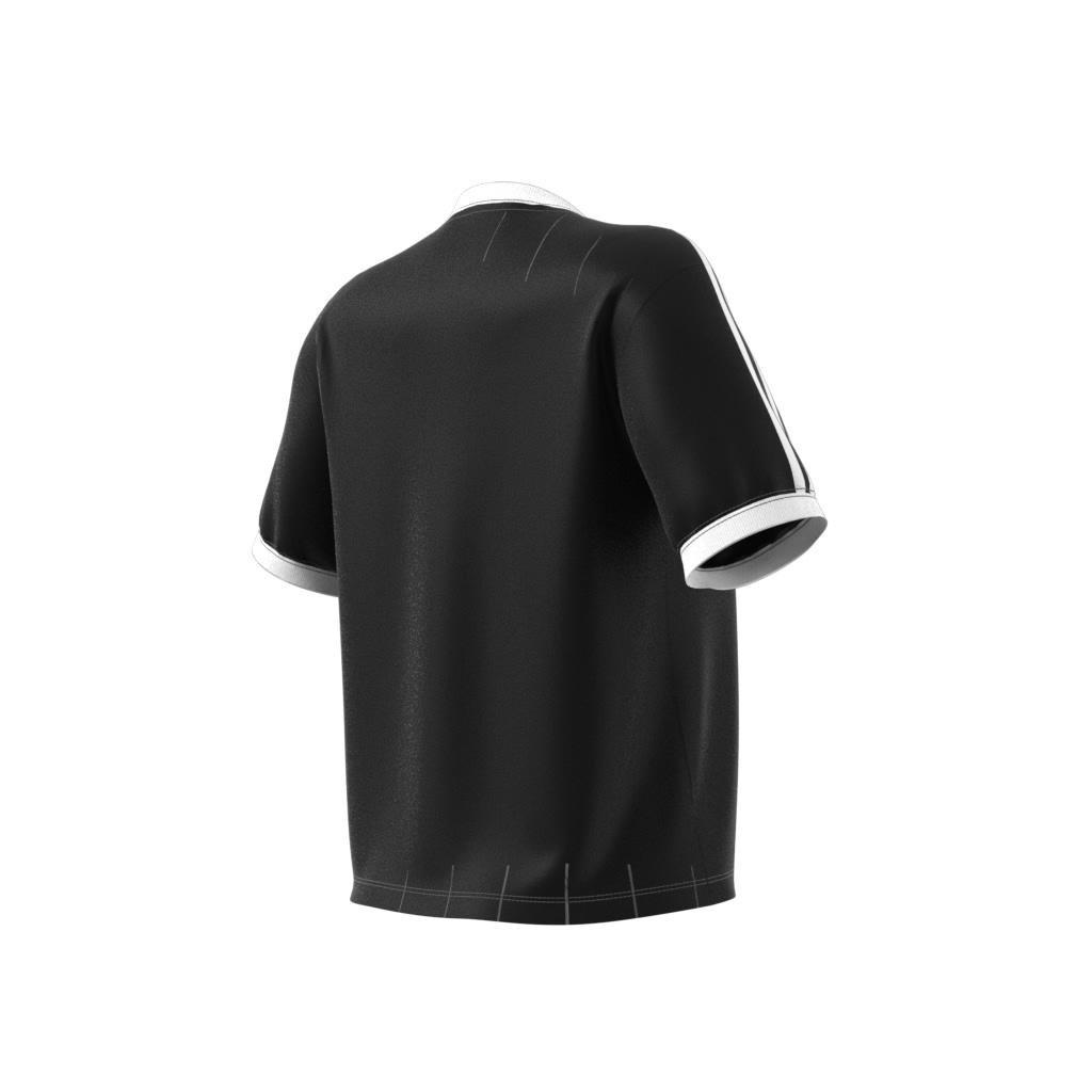 Adicolor 3-Stripes Pinstripe T-Shirt, Black, A901_ONE, large image number 13