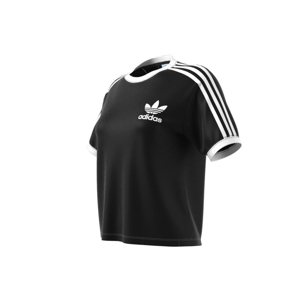 Adicolor 3-Stripes Pinstripe T-Shirt, Black, A901_ONE, large image number 14