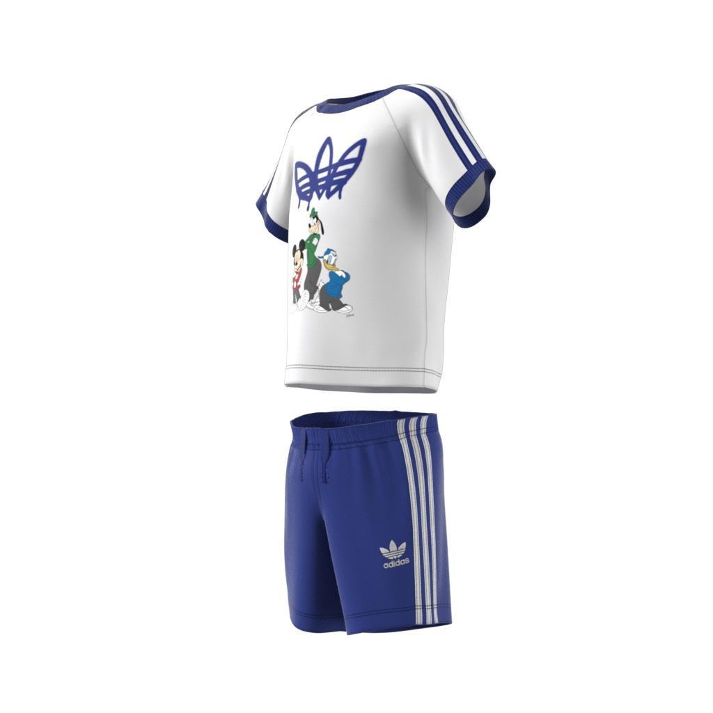 Unisex Kids Disney Mickey Mouse Shorts Tee Set, White, A901_ONE, large image number 9