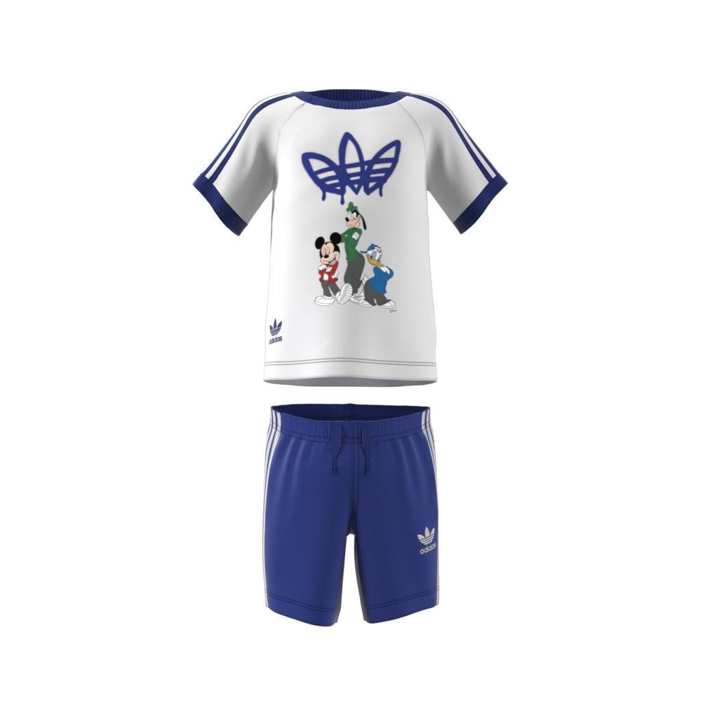 Unisex Kids Disney Mickey Mouse Shorts Tee Set, White, A901_ONE, large image number 13