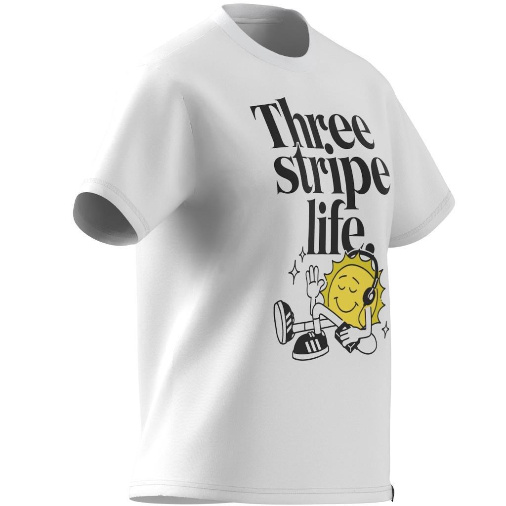 Positivity Graphic T-Shirt, White, A901_ONE, large image number 6