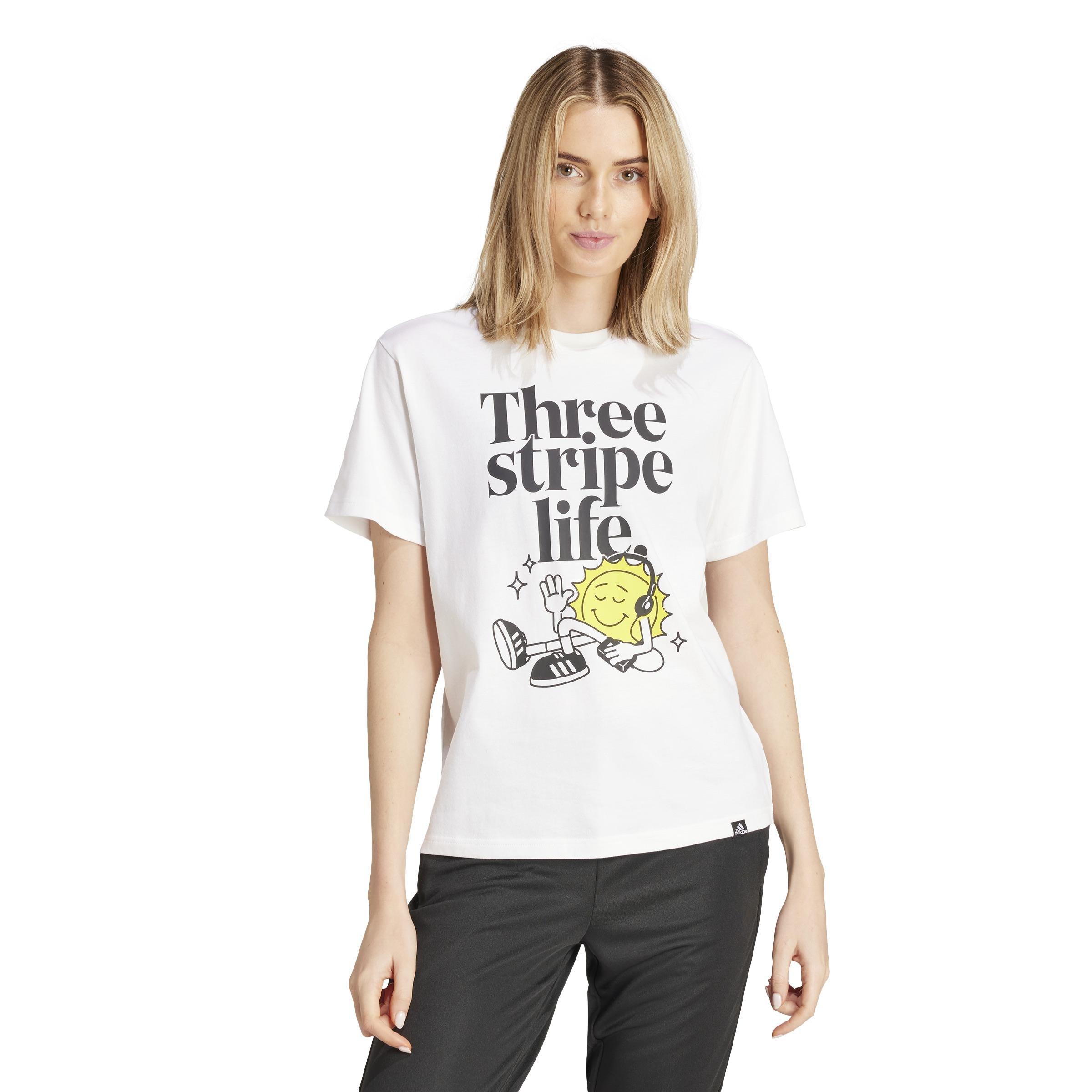 Positivity Graphic T-Shirt, White, A901_ONE, large image number 13