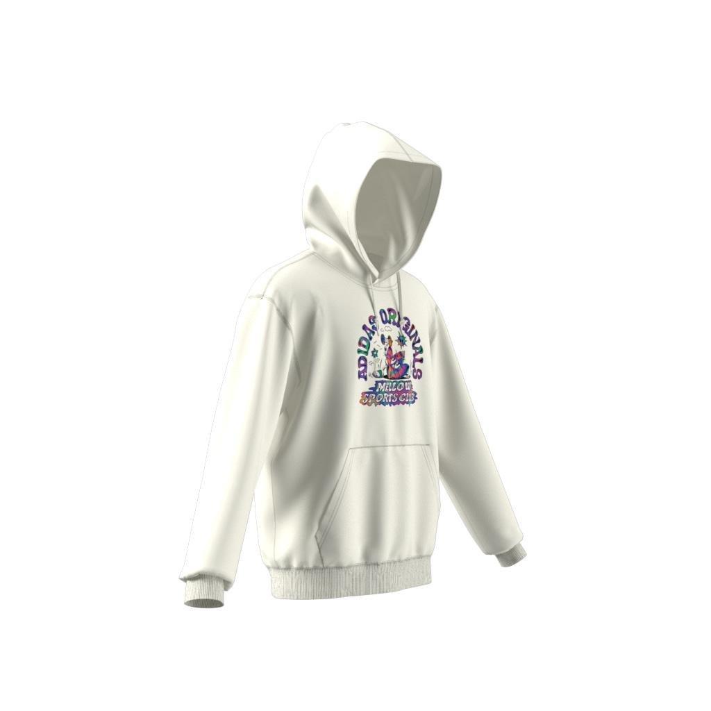 T&D Hooded Top, White, , large image number 3