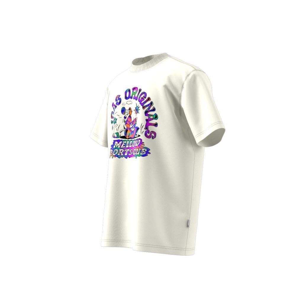 Tie-Dyed Short Sleeve T-Shirt, White, A901_ONE, large image number 14