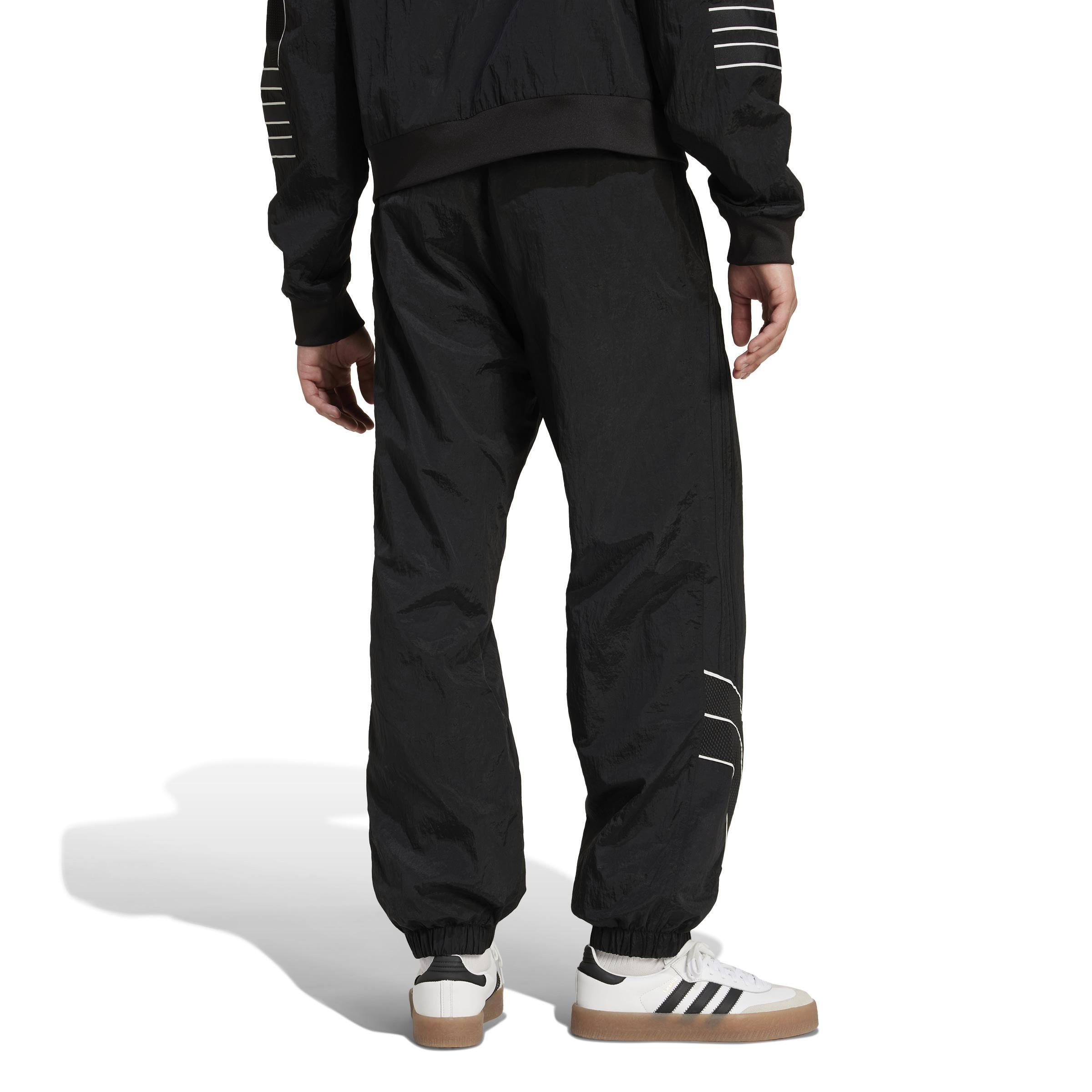 Q4 Atlanta Stone Track Tracksuit Bottoms, Black, A901_ONE, large image number 2