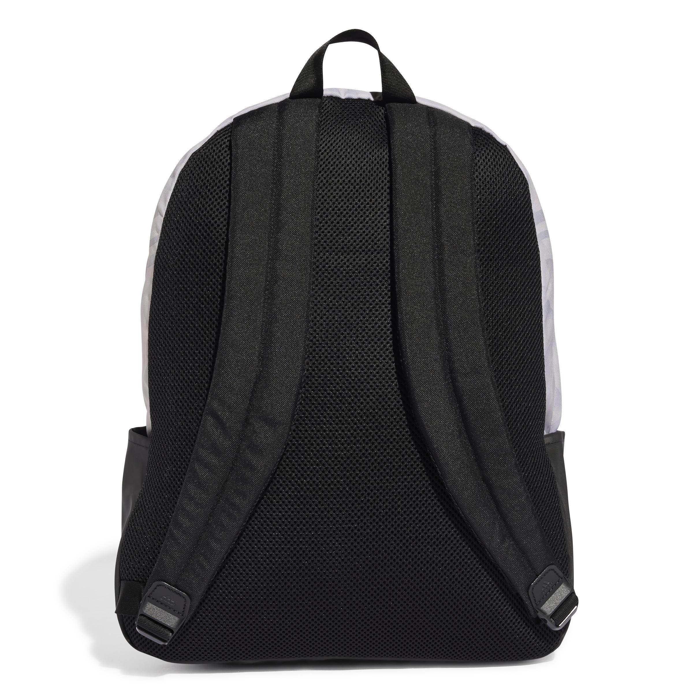 Unisex Classic Graphic Backpack, Grey, A901_ONE, large image number 3
