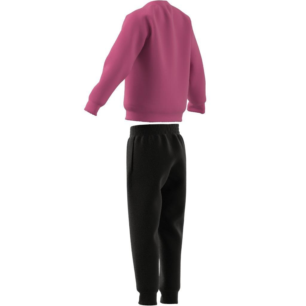 Unisex Kids Essentials Logo Fleece Jogger Set, Pink, A901_ONE, large image number 6