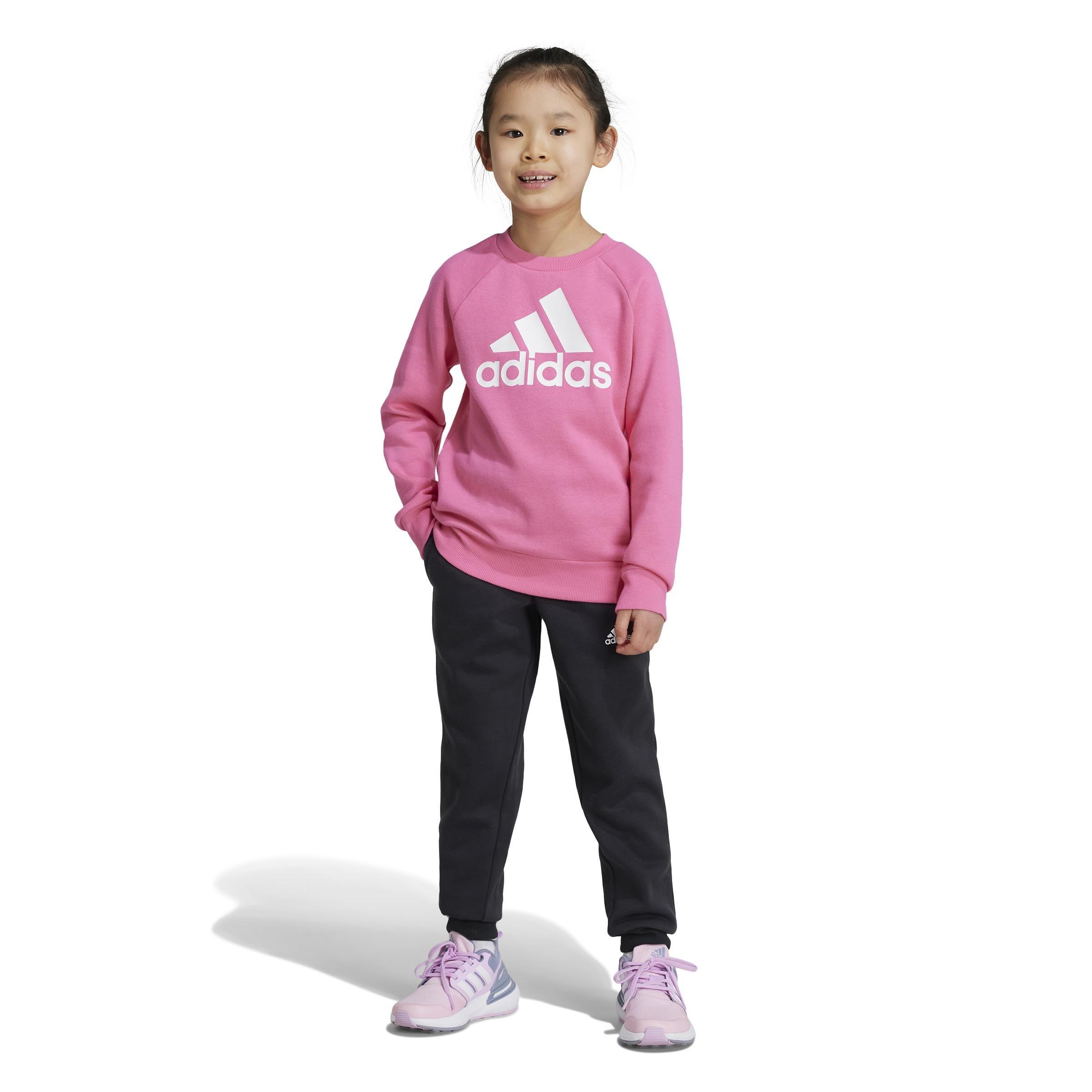 Unisex Kids Essentials Logo Fleece Jogger Set, Pink, A901_ONE, large image number 7