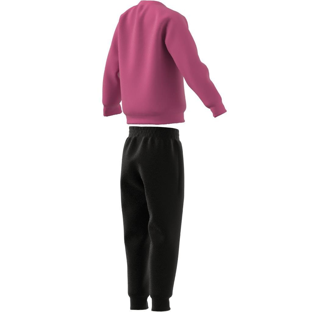 Unisex Kids Essentials Logo Fleece Jogger Set, Pink, A901_ONE, large image number 10