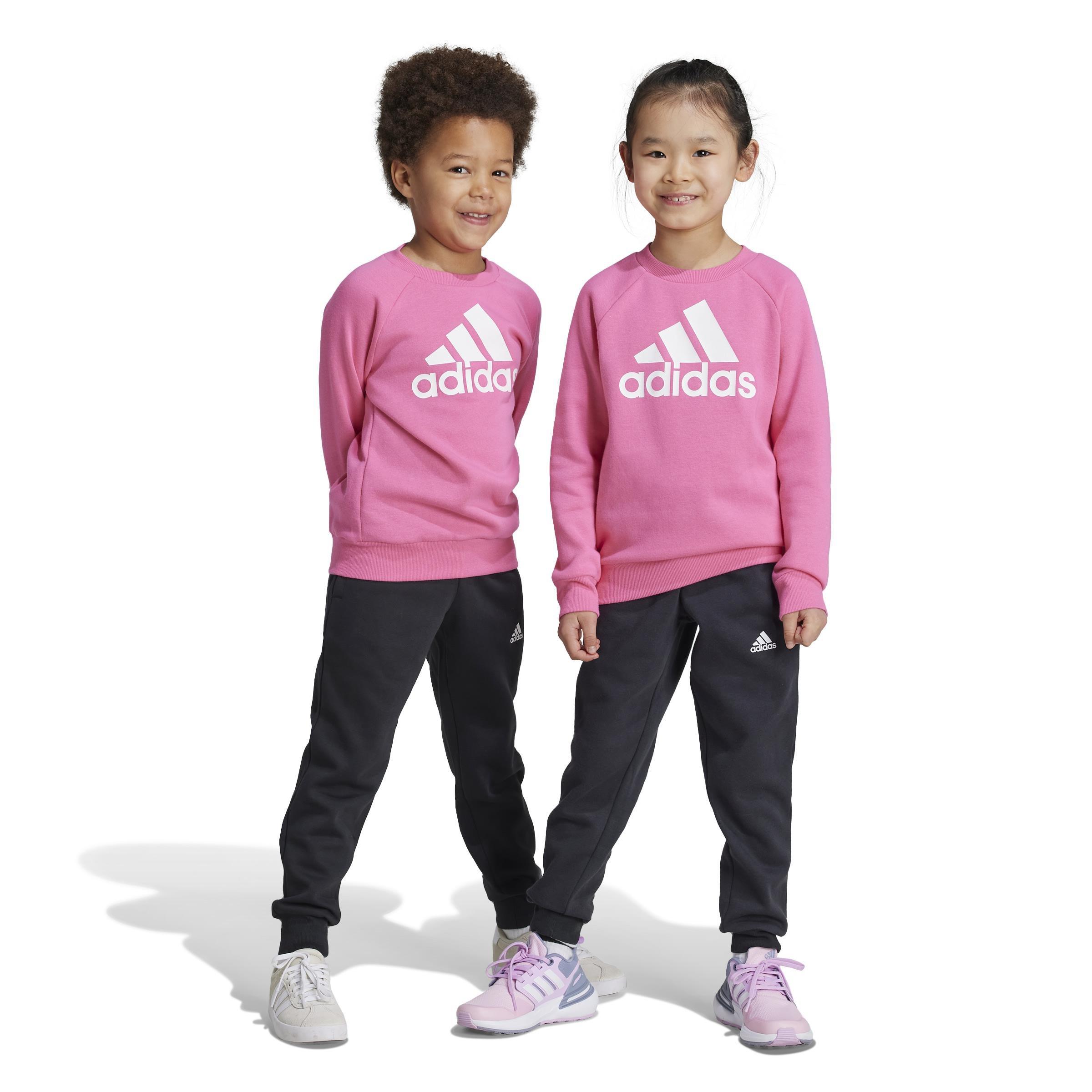 Unisex Kids Essentials Logo Fleece Jogger Set, Pink, A901_ONE, large image number 11