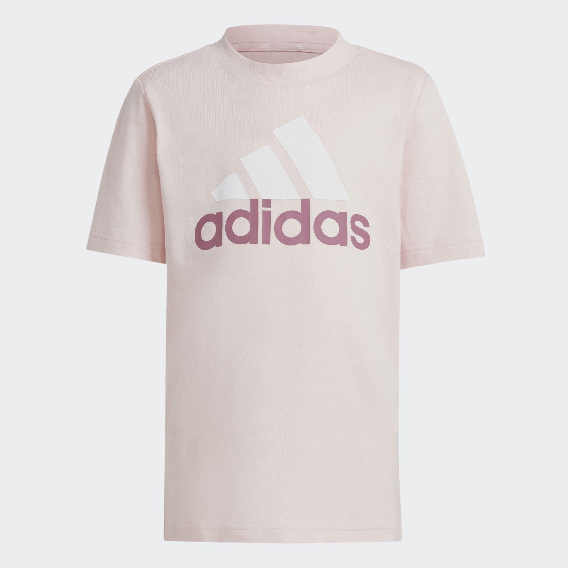 Kids Unisex Essentials Logo Tee And Short Set, Pink, A901_ONE, large image number 9