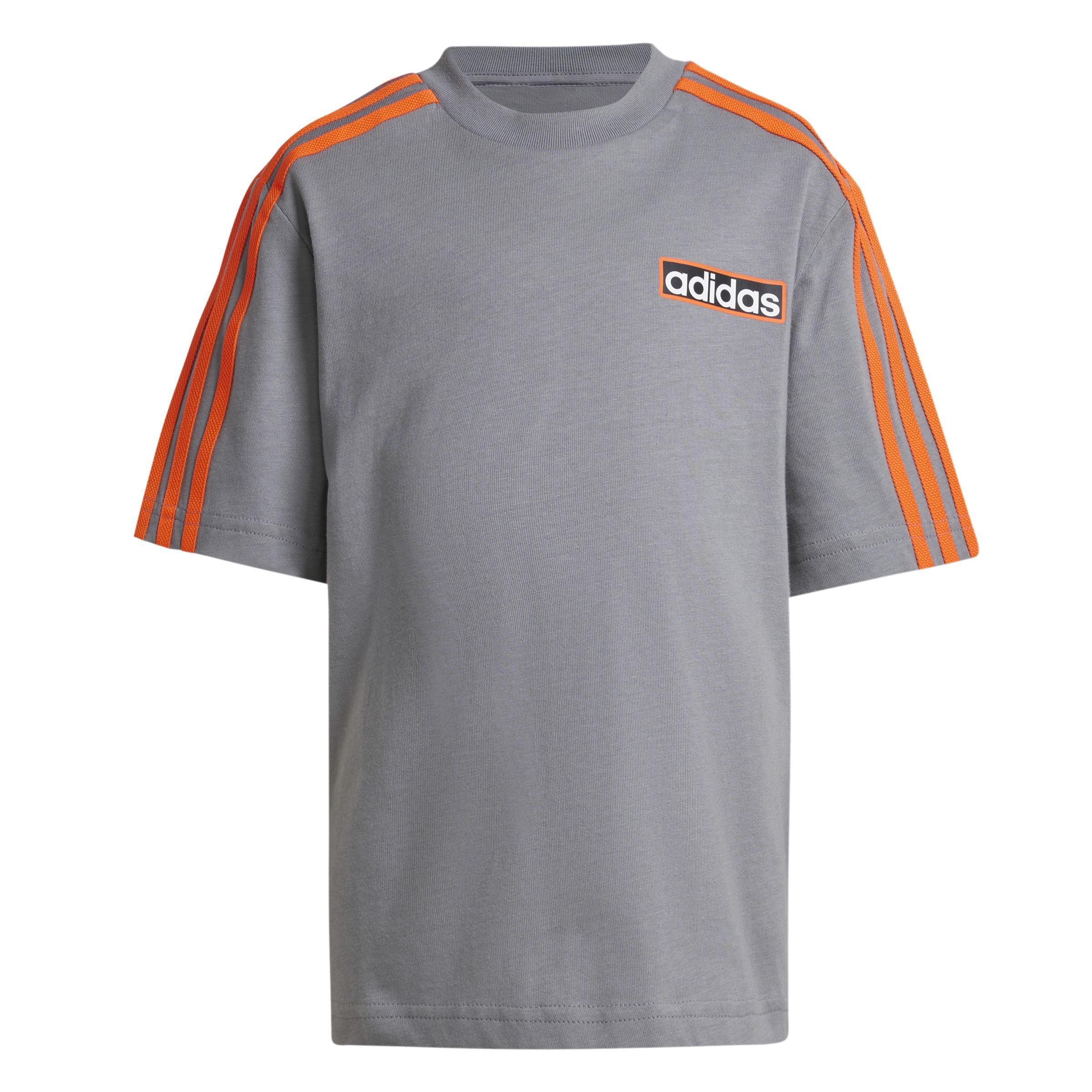 Unisex Kids Shorts Tee Set, Grey, , large image number 6
