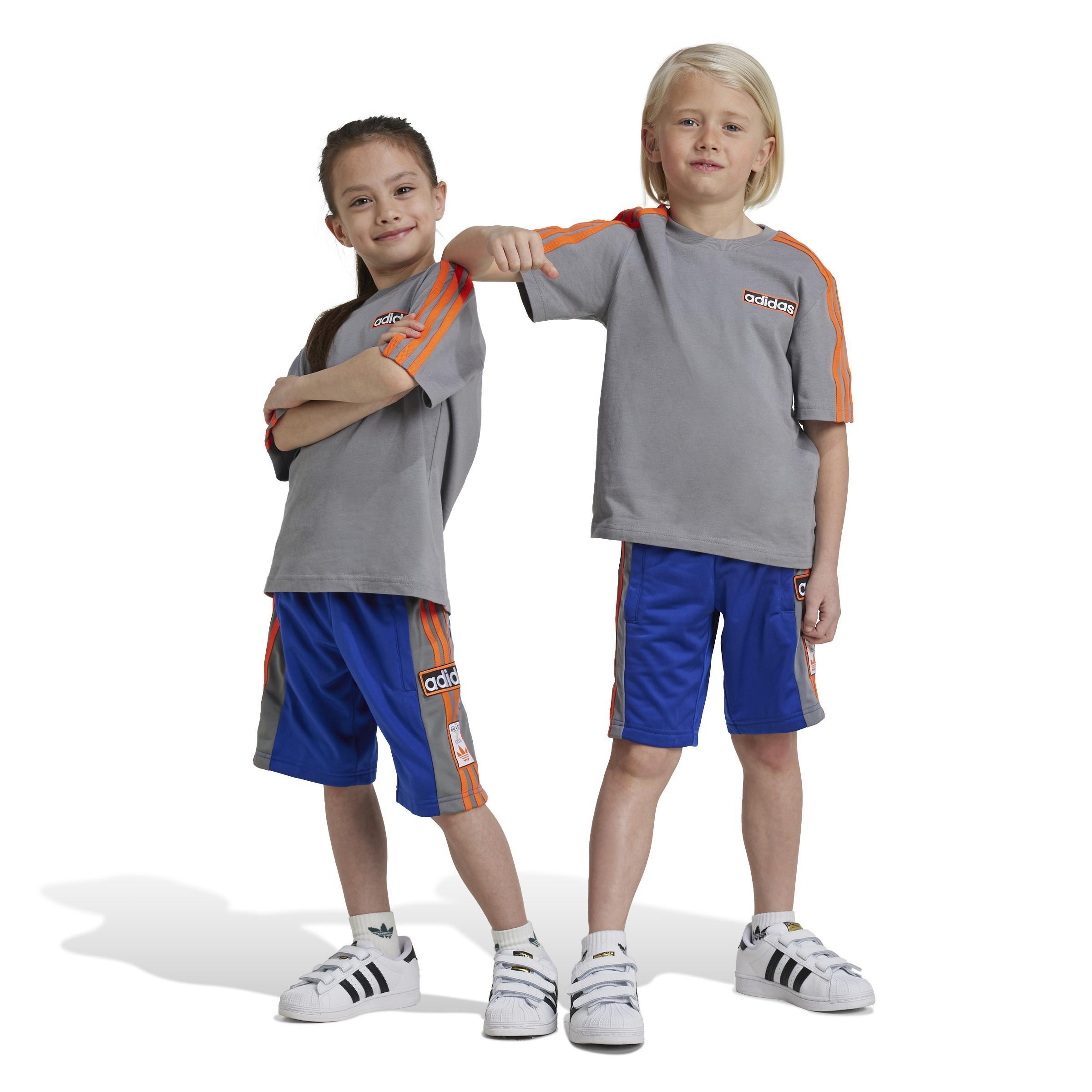 Unisex Kids Shorts Tee Set, Grey, , large image number 13