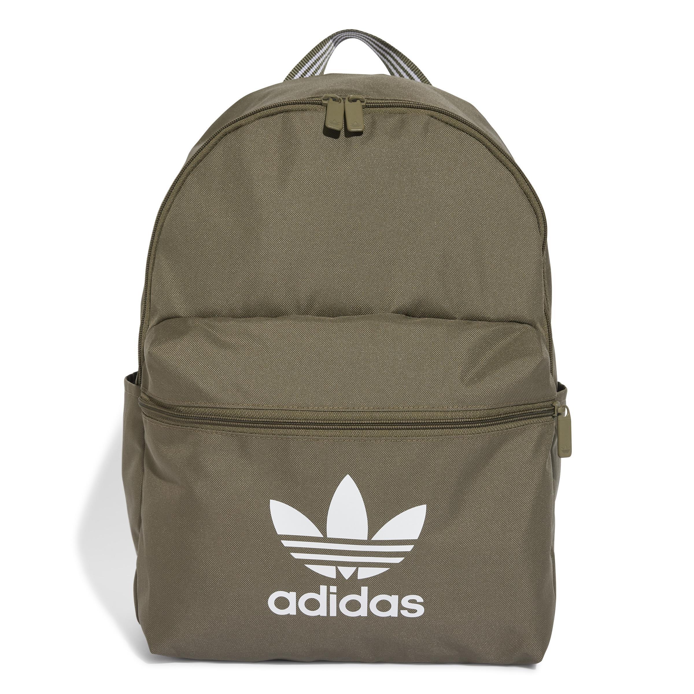 Unisex Adicolor Backpack, Green, A901_ONE, large image number 1