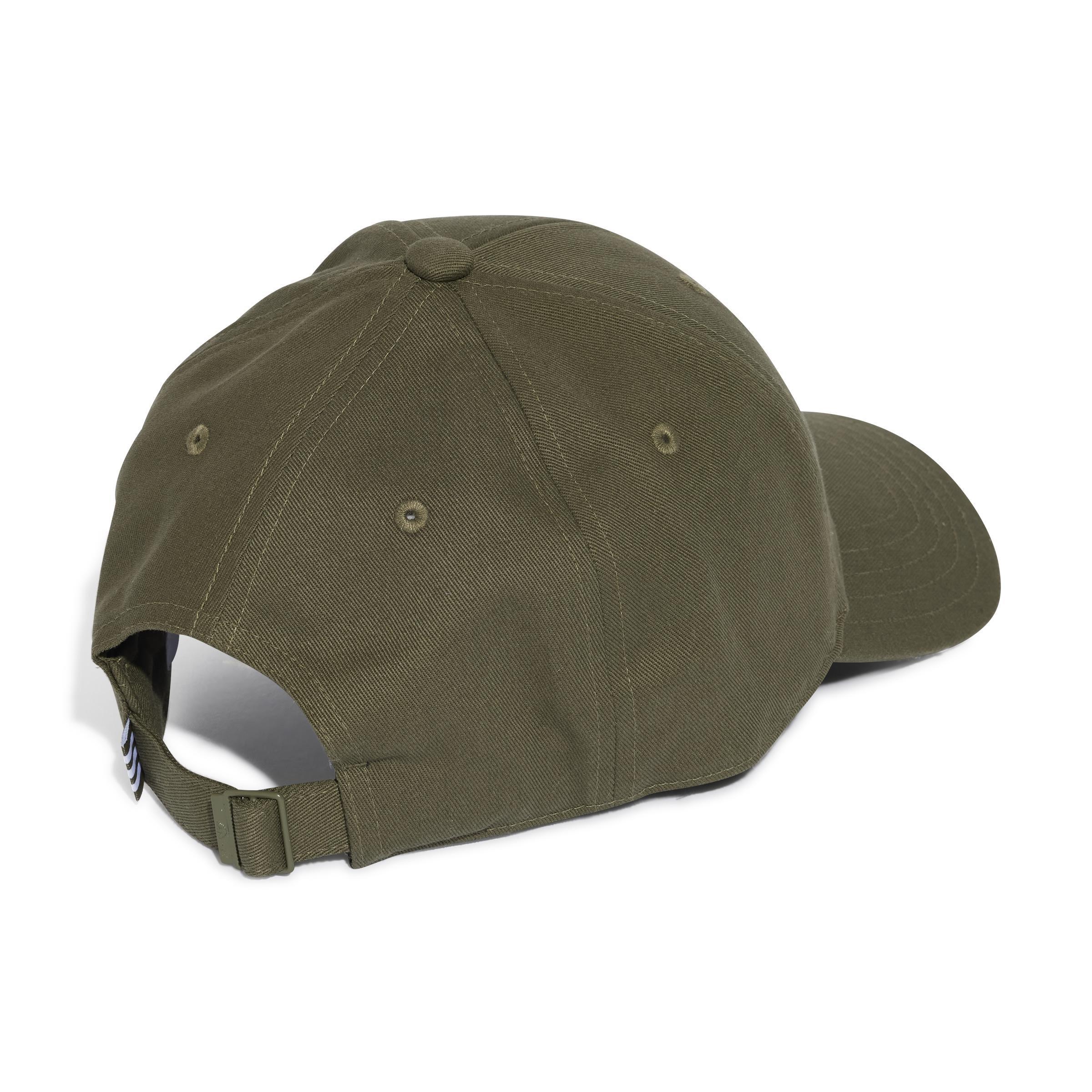 Unisex Trefoil Baseball Cap, Green, A901_ONE, large image number 1