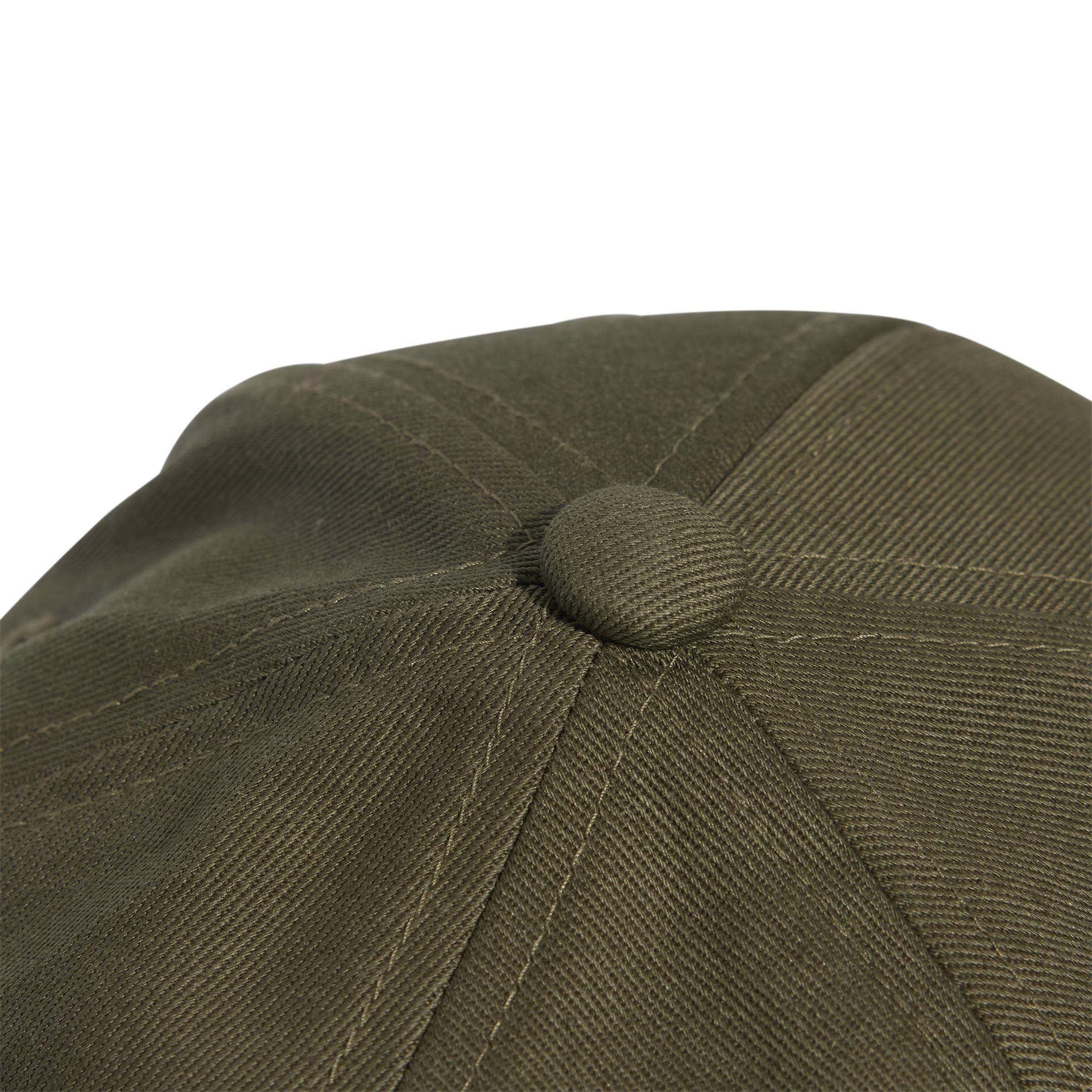 Unisex Trefoil Baseball Cap, Green, A901_ONE, large image number 2