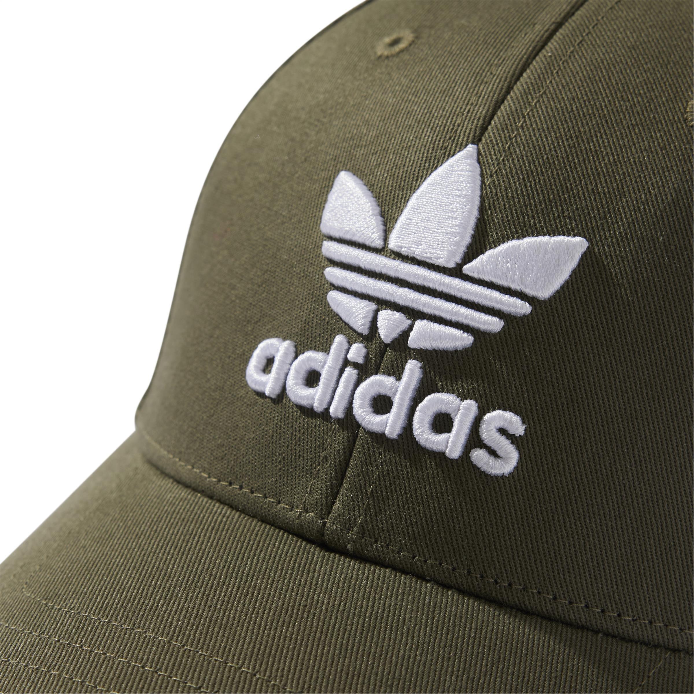 Unisex Trefoil Baseball Cap, Green, A901_ONE, large image number 3