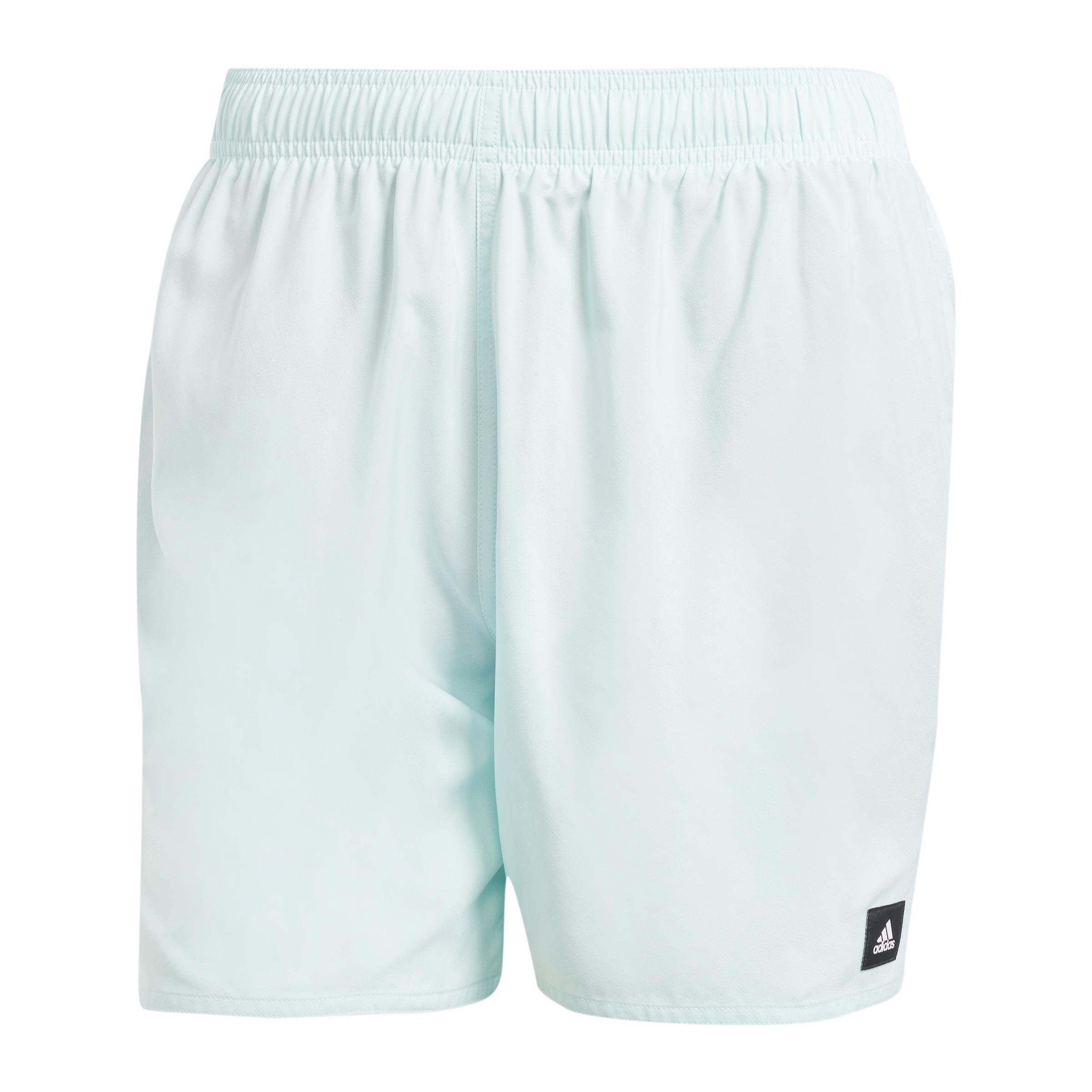 Solid Clx Short-Length Swim Shorts, Green, , large image number 1