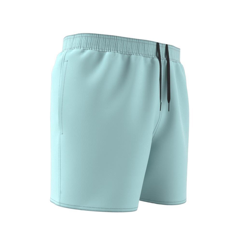 Solid Clx Short-Length Swim Shorts, Green, , large image number 5