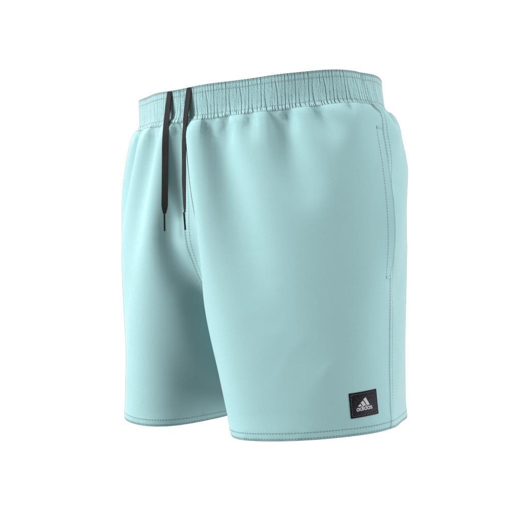 Solid Clx Short-Length Swim Shorts, Green, , large image number 9