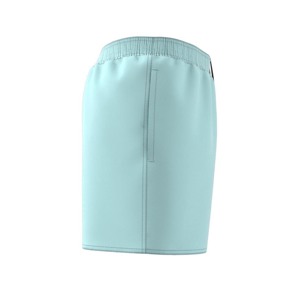 Solid Clx Short-Length Swim Shorts, Green, , large image number 14