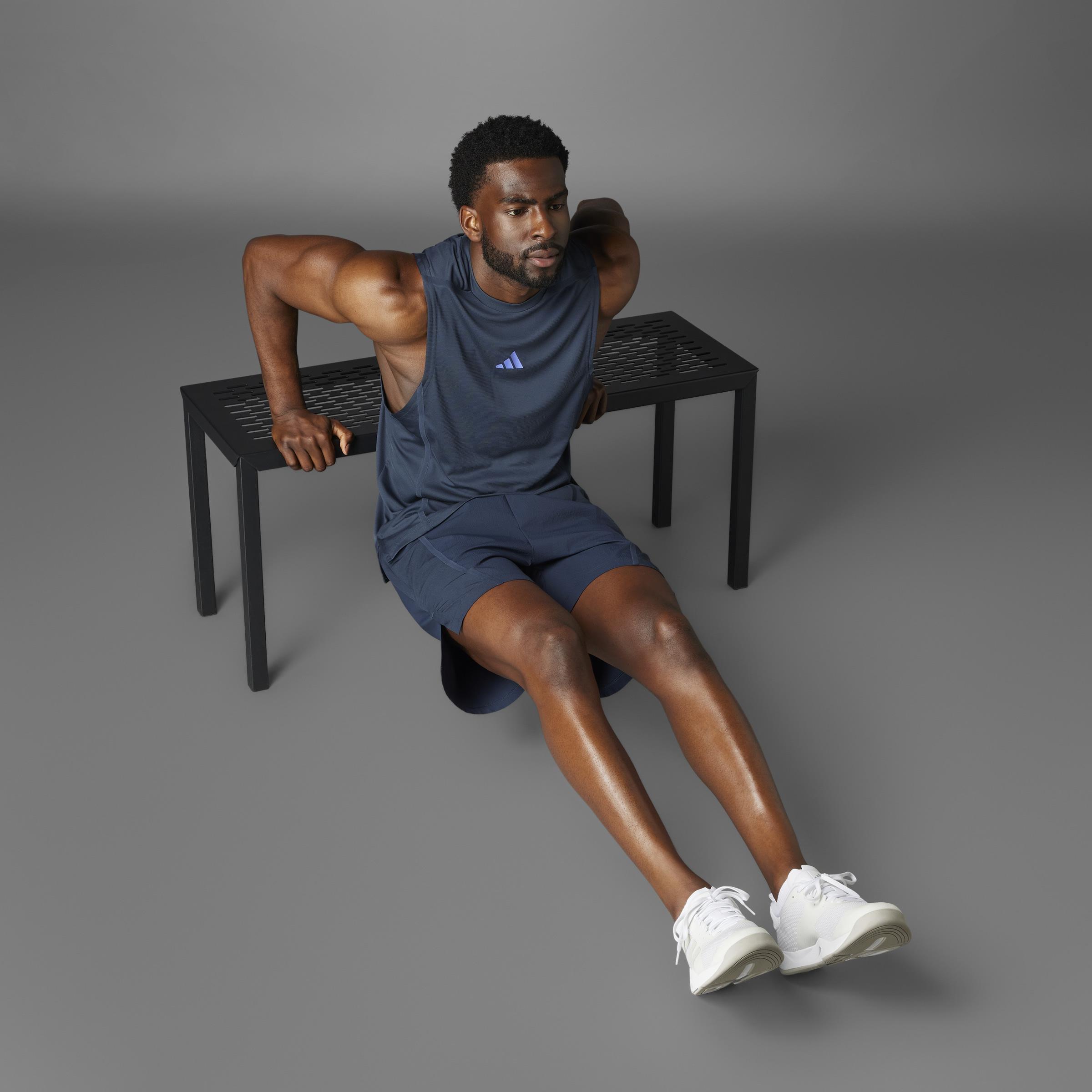 Designed for Training Pro Series Shorts, Blue, A901_ONE, large image number 5