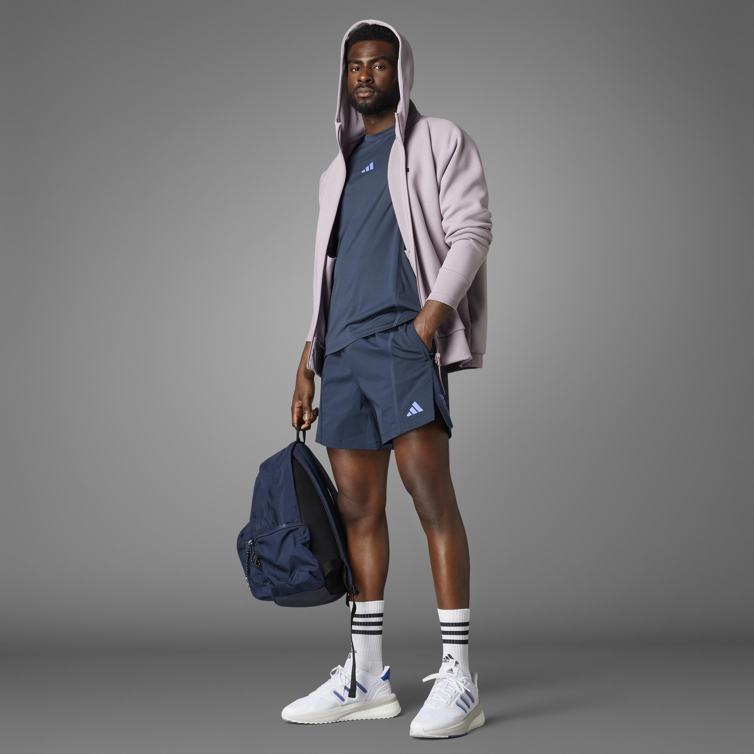 Designed for Training Pro Series Shorts, Blue, A901_ONE, large image number 7