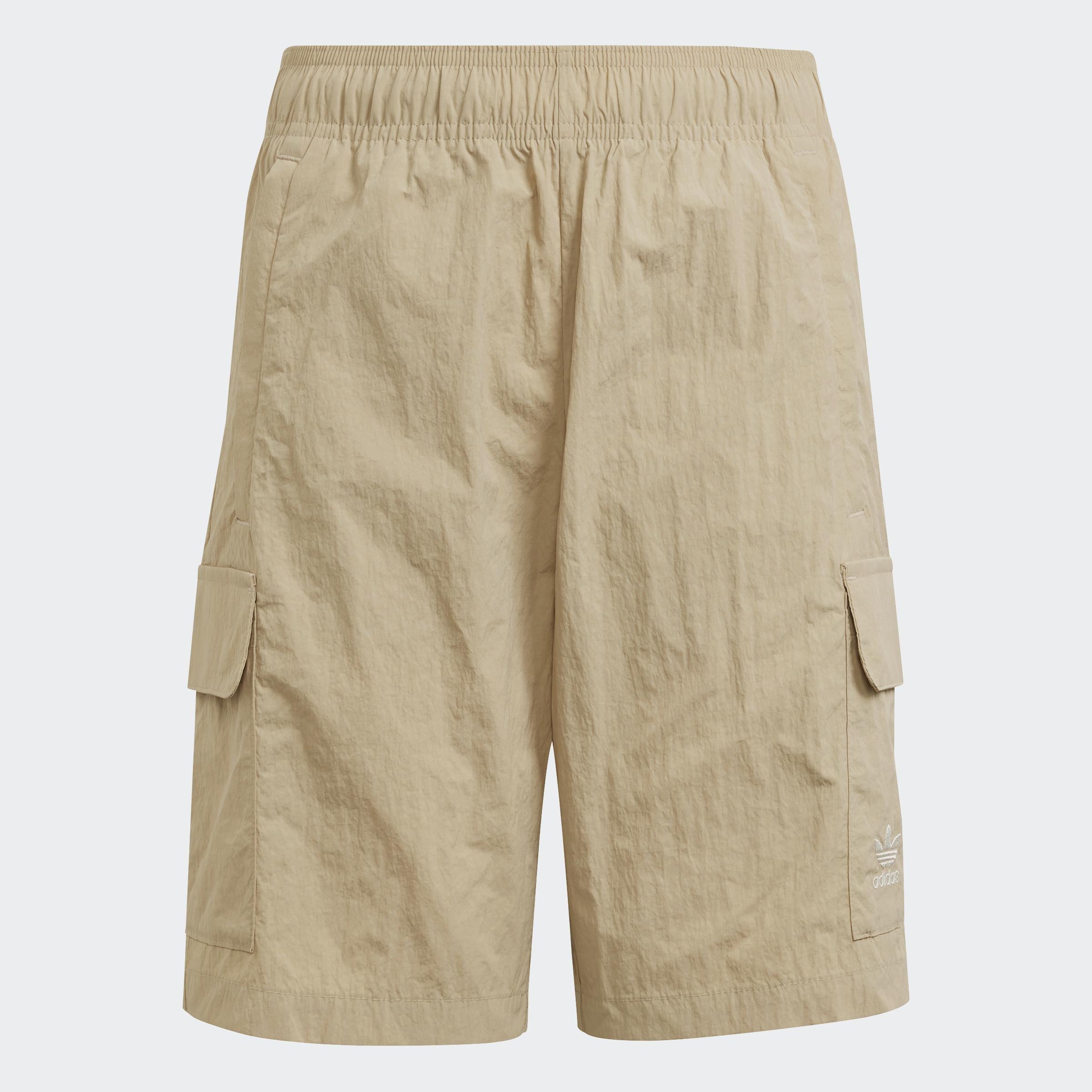 Kids Unisex Cargo Shorts, Beige, A901_ONE, large image number 0