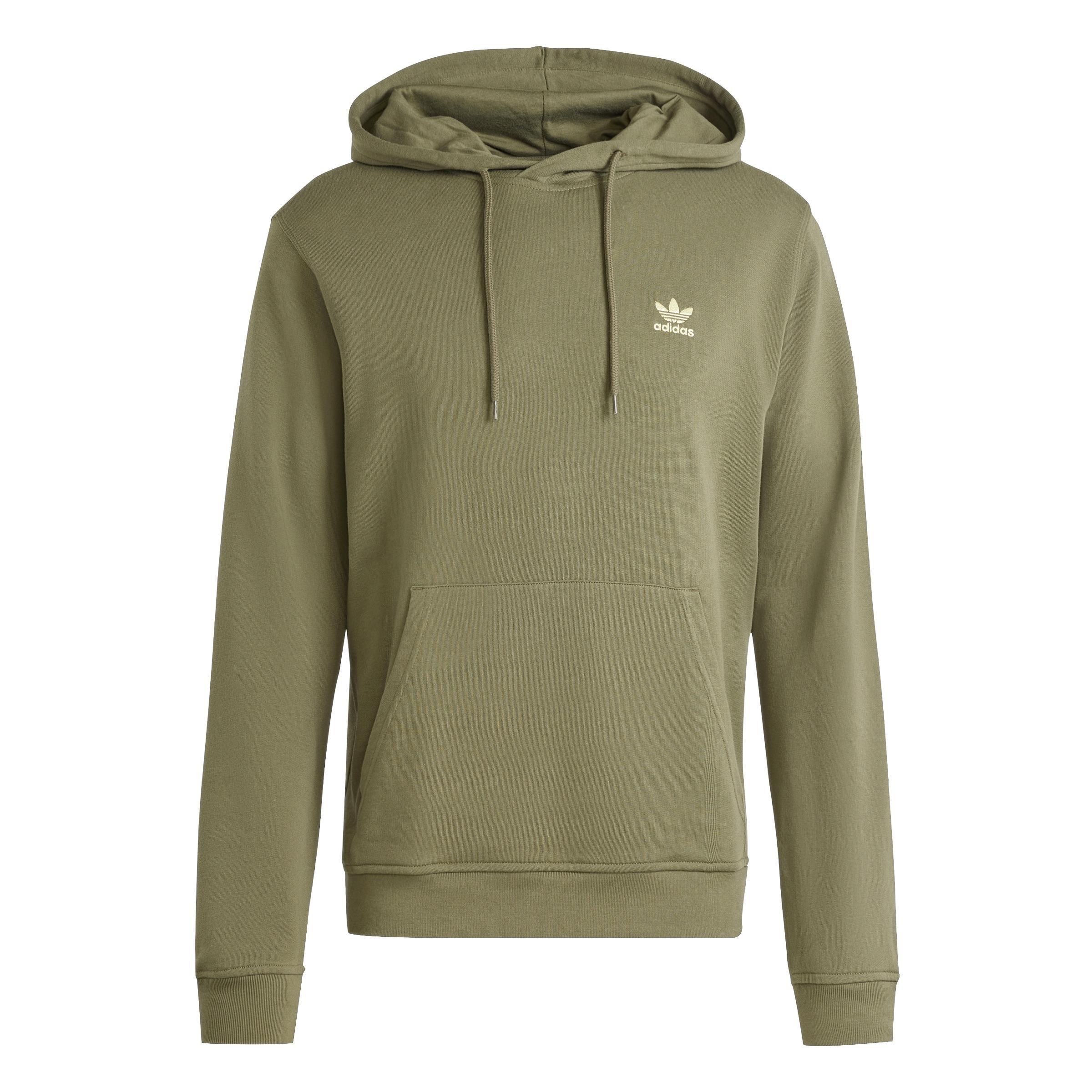 Trefoil Essentials Hoodie, Green, A901_ONE, large image number 0