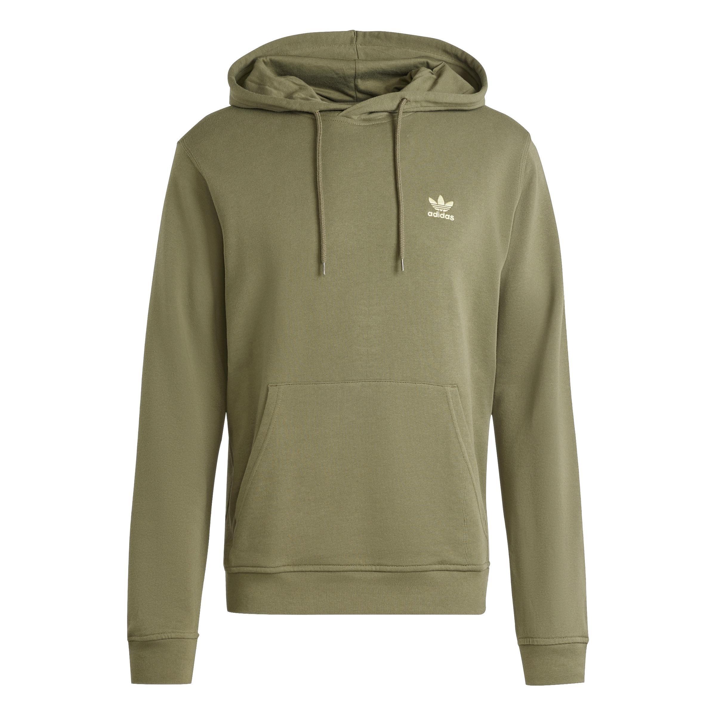 Trefoil Essentials Hoodie, Green, A901_ONE, large image number 1