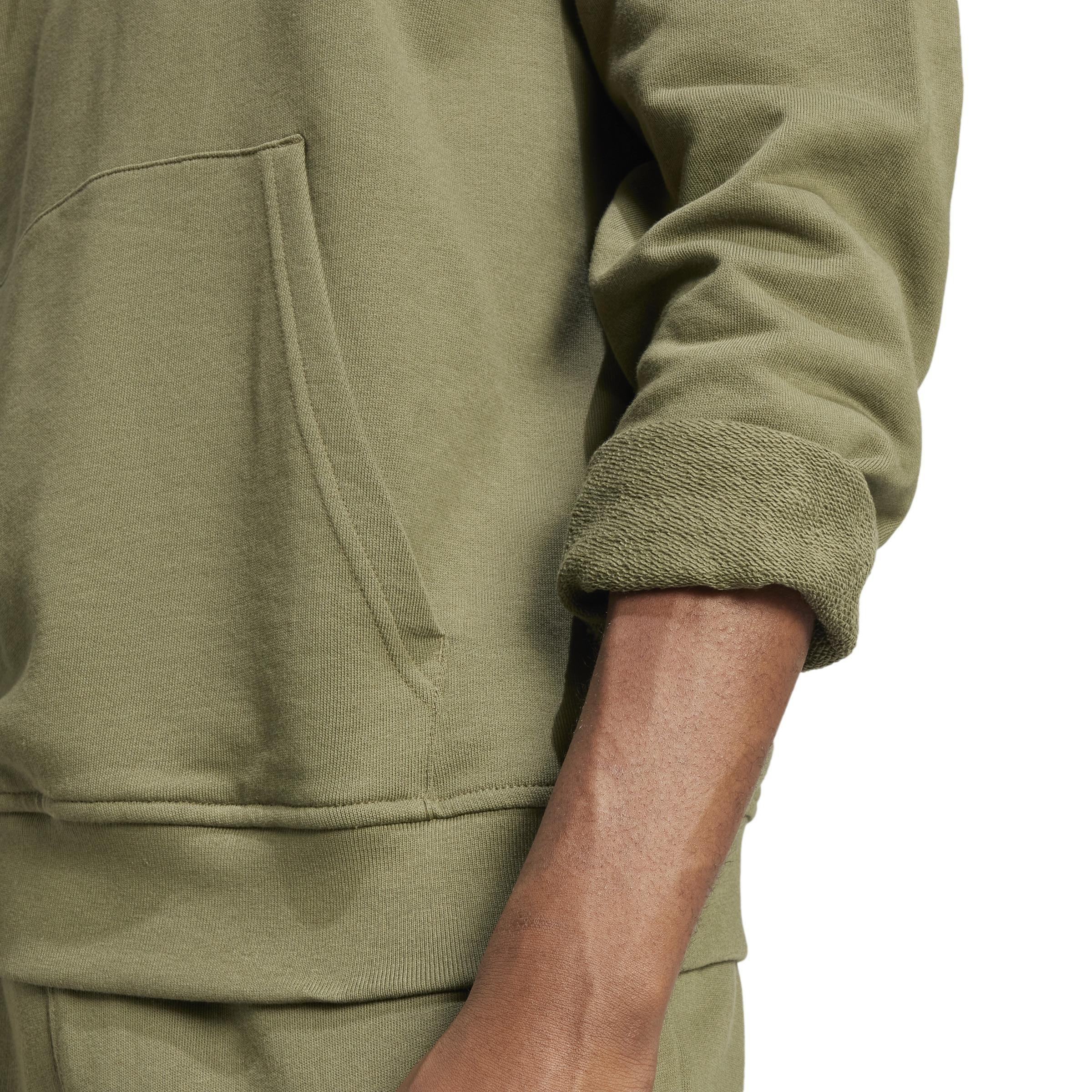 Trefoil Essentials Hoodie, Green, A901_ONE, large image number 5