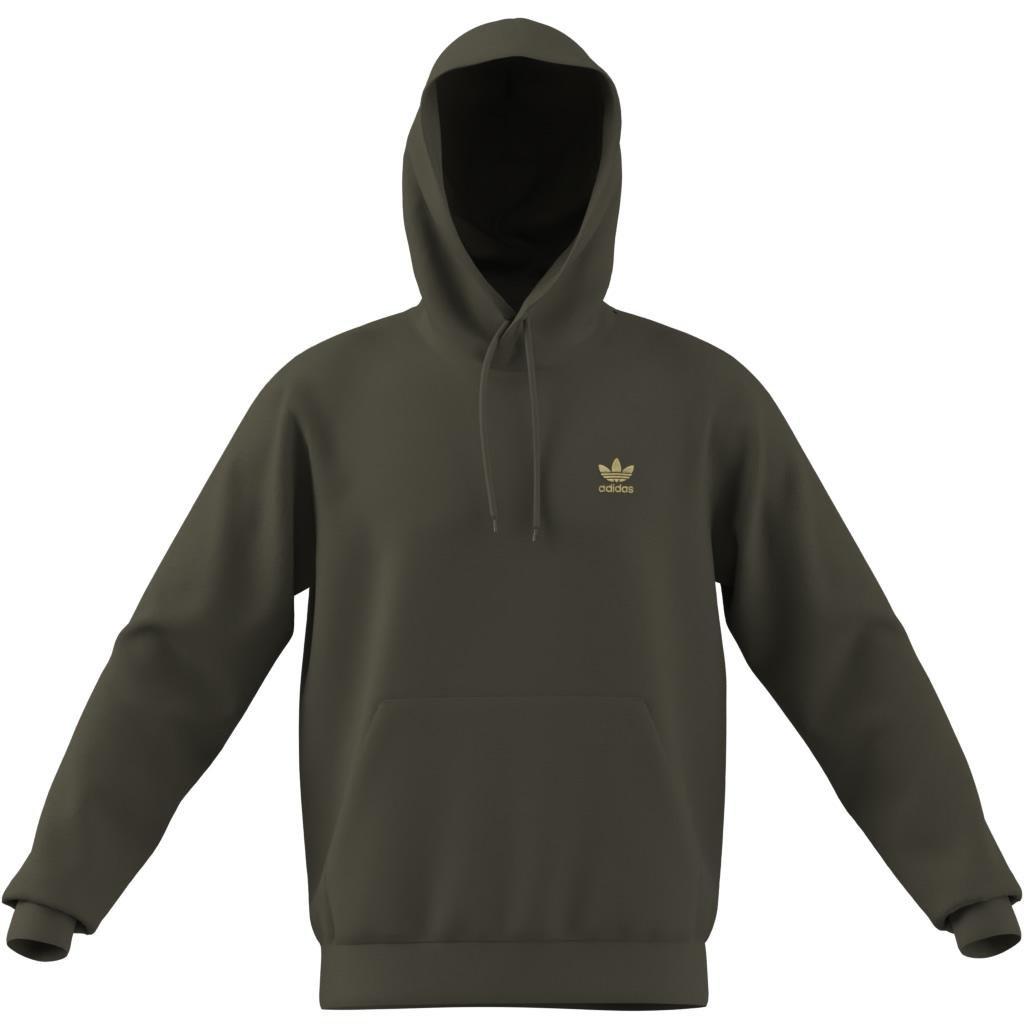 Trefoil Essentials Hoodie, Green, A901_ONE, large image number 13