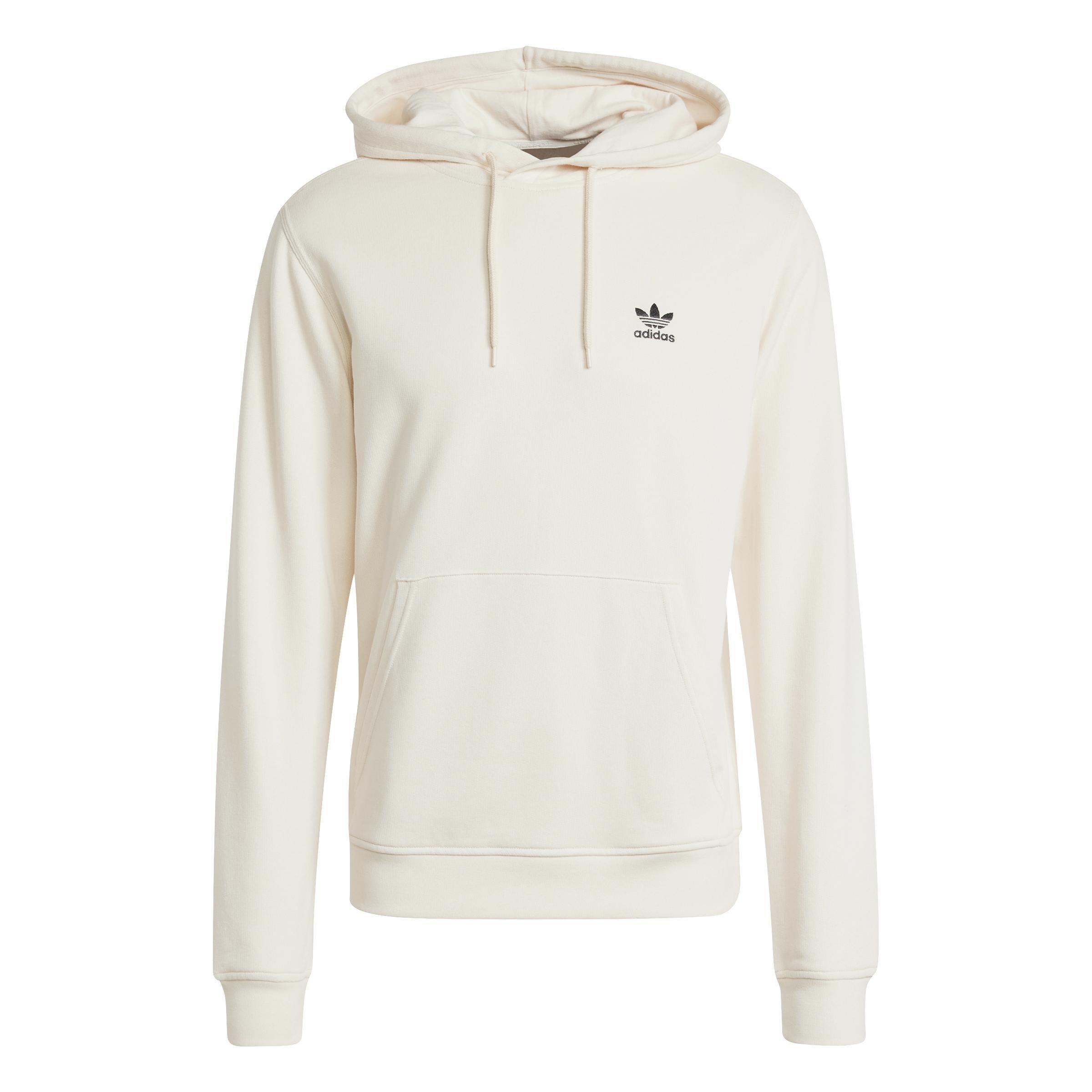 Trefoil Essentials Hoodie, White, A901_ONE, large image number 2