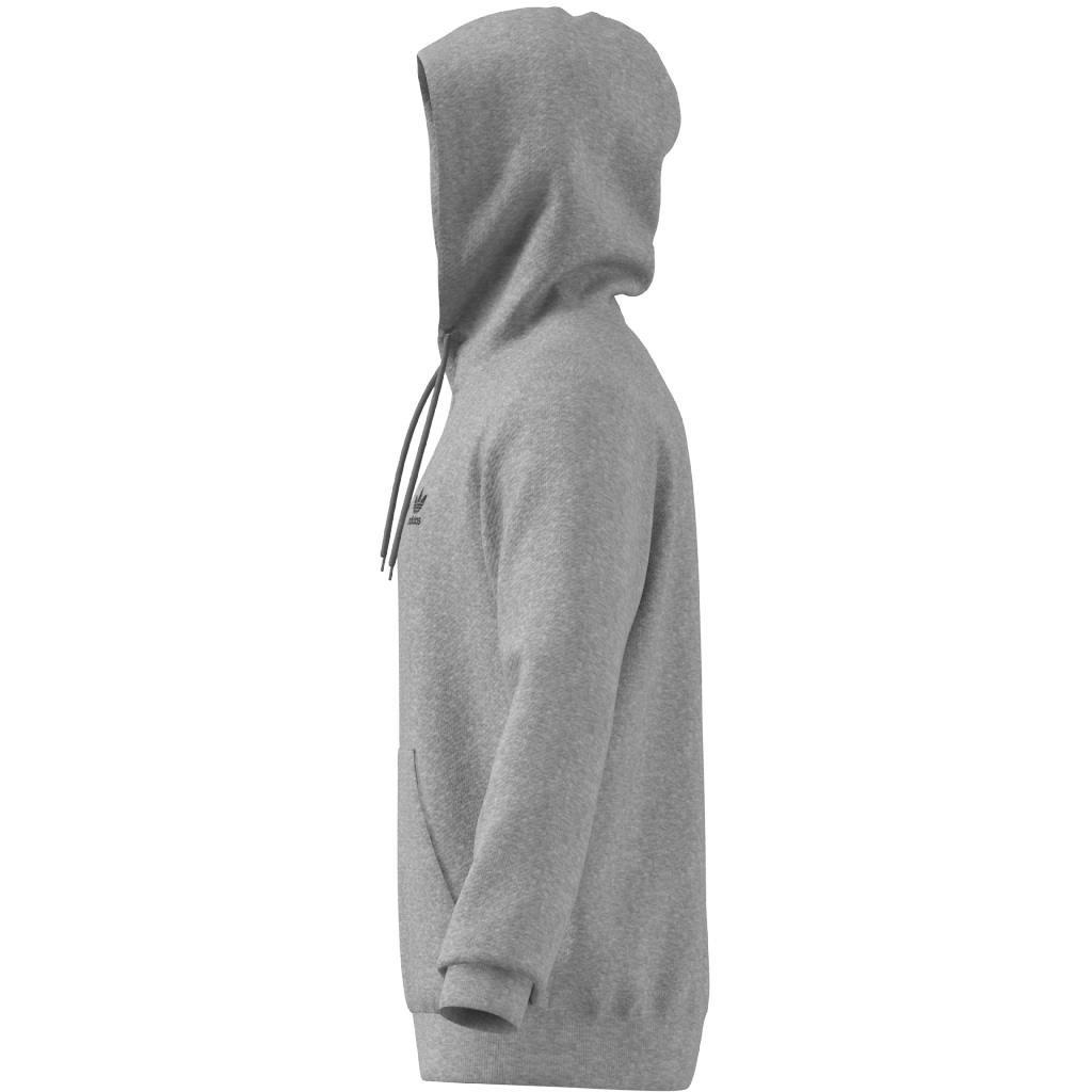 Trefoil Essentials Hoodie, Grey, , large image number 7