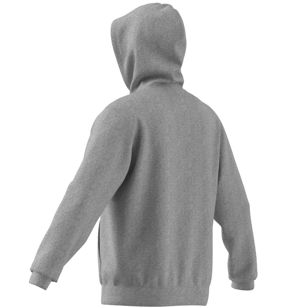 Trefoil Essentials Hoodie, Grey, , large image number 8