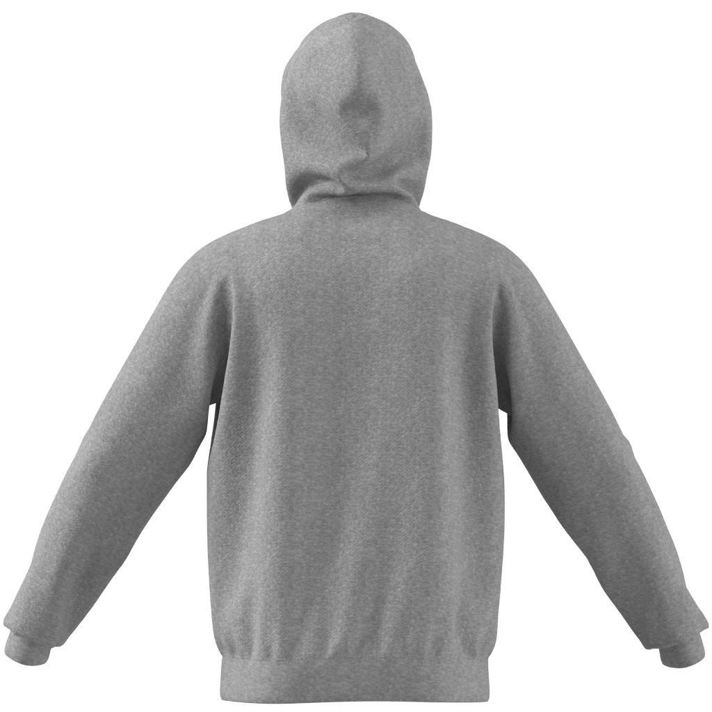 Trefoil Essentials Hoodie, Grey, , large image number 10