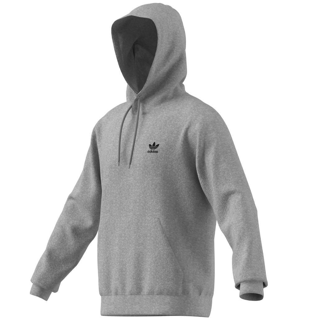 Trefoil Essentials Hoodie, Grey, , large image number 12